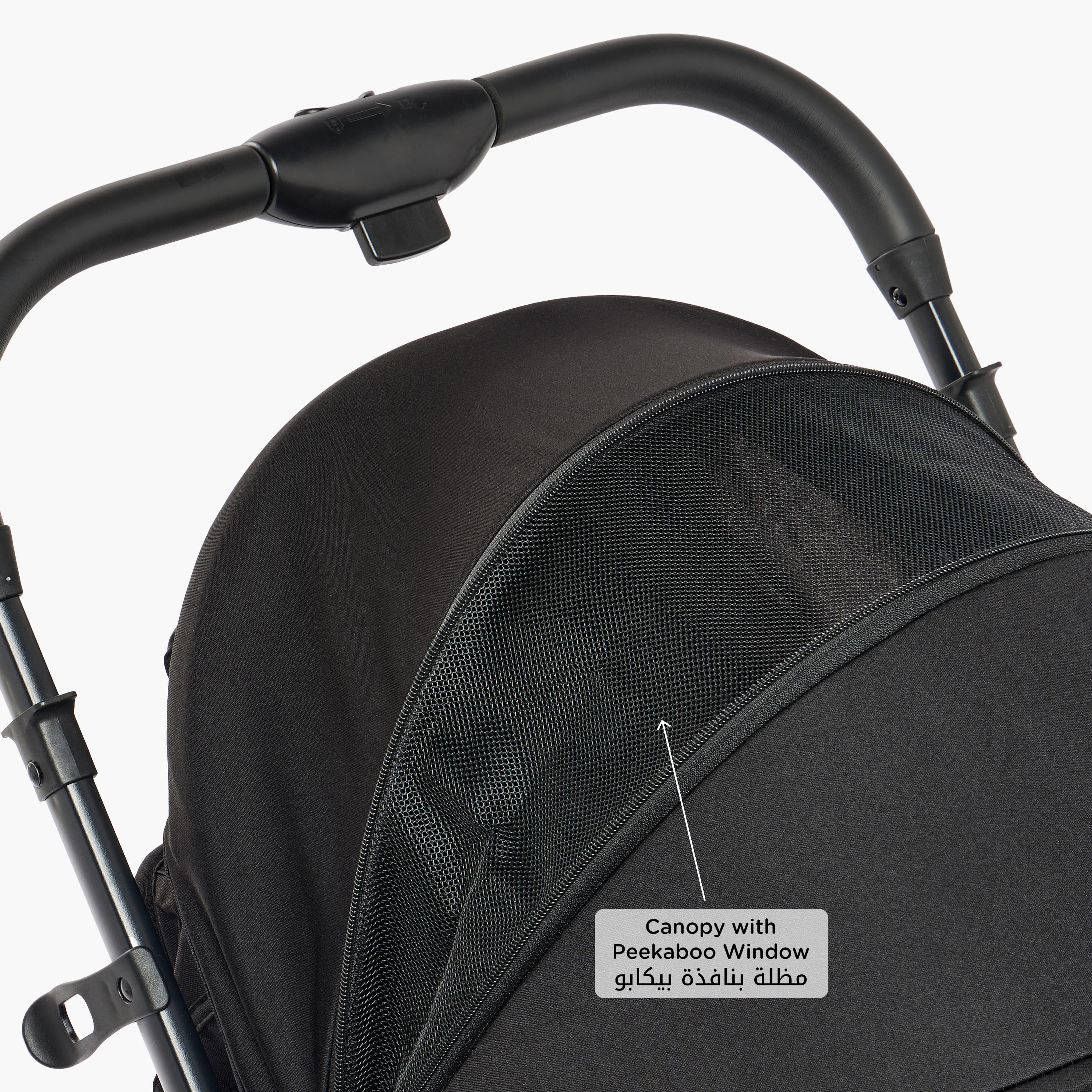 عربة أطفال أديلايد بنظام طي بلمسة واحدة وإطار فولاذ وقفل للعجلات من ليتل بلومرز-baby-gear-strollersandprams-strollers-image-7