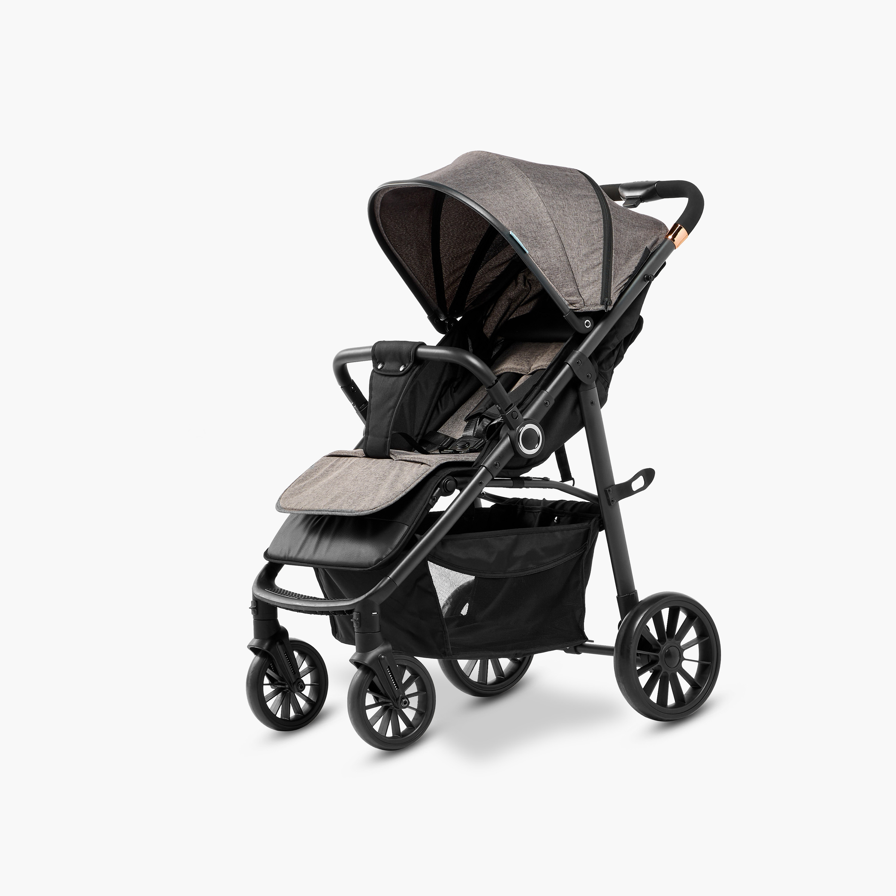 Little Bloomers Yonder Stroller with One Touch Folding System, Steel Frame and Wheel Lock-baby-gear-strollersandprams-strollers-image-2
