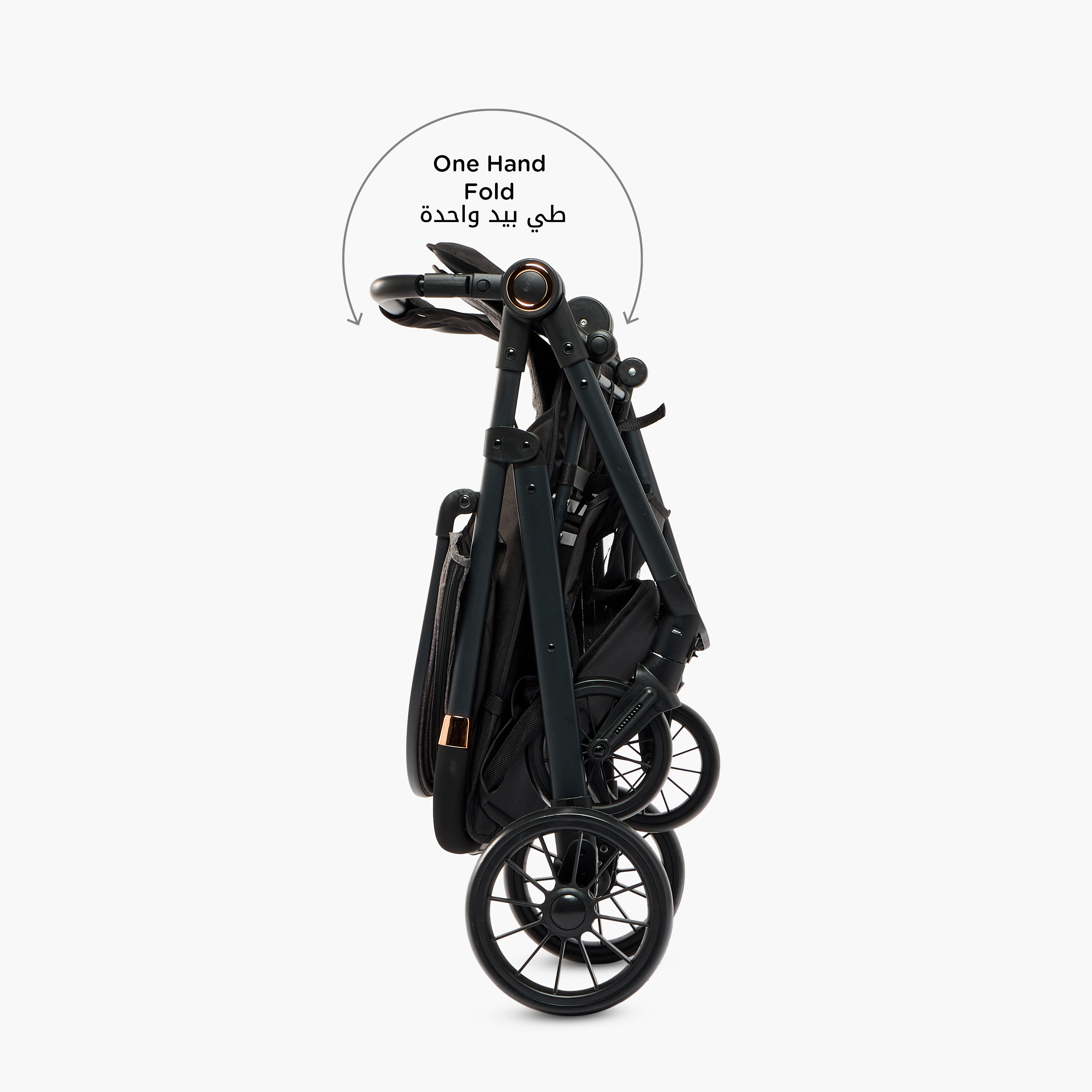 Little Bloomers Yonder Stroller with One Touch Folding System, Steel Frame and Wheel Lock-baby-gear-strollersandprams-strollers-image-6