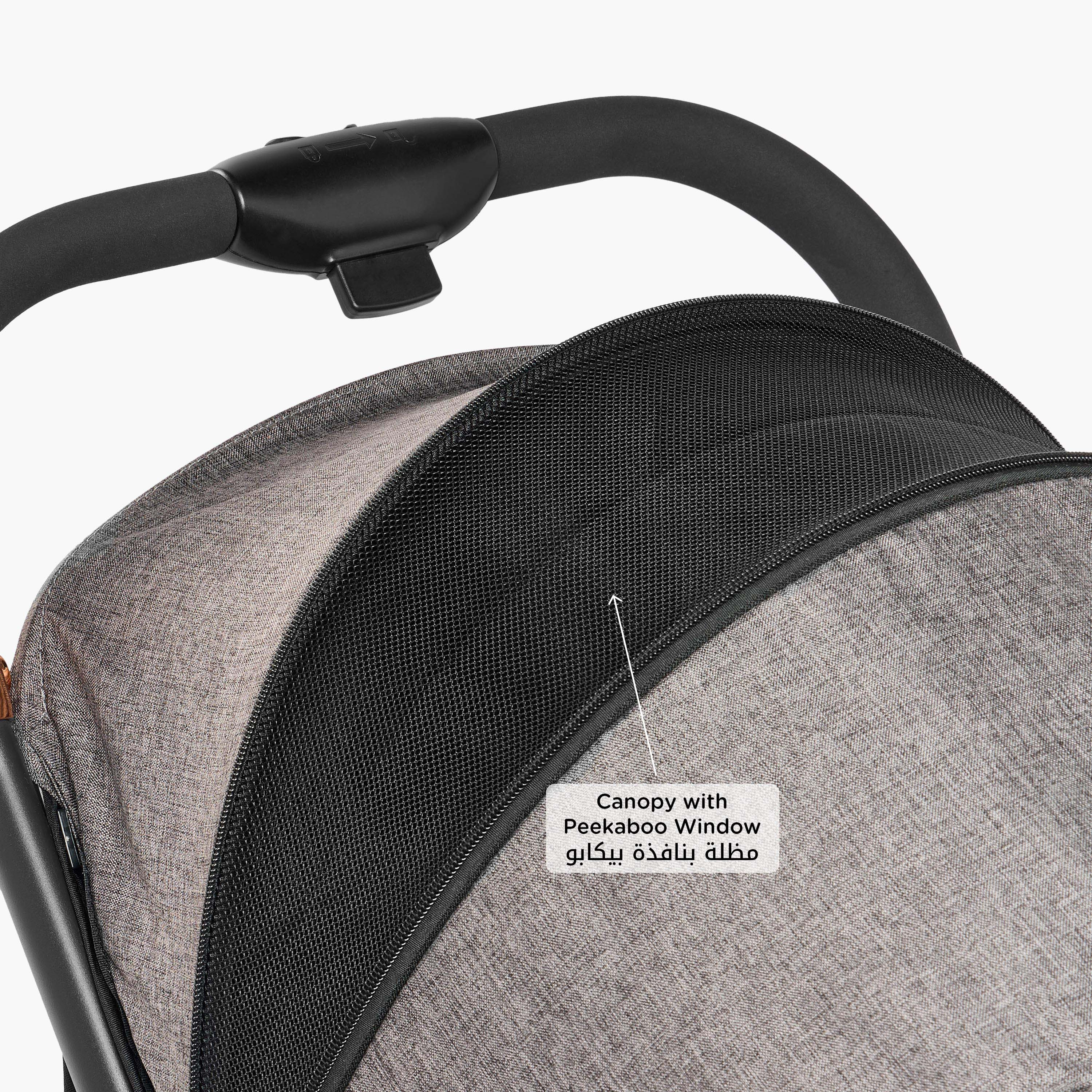 Little Bloomers Yonder Stroller with One Touch Folding System, Steel Frame and Wheel Lock-baby-gear-strollersandprams-strollers-image-8