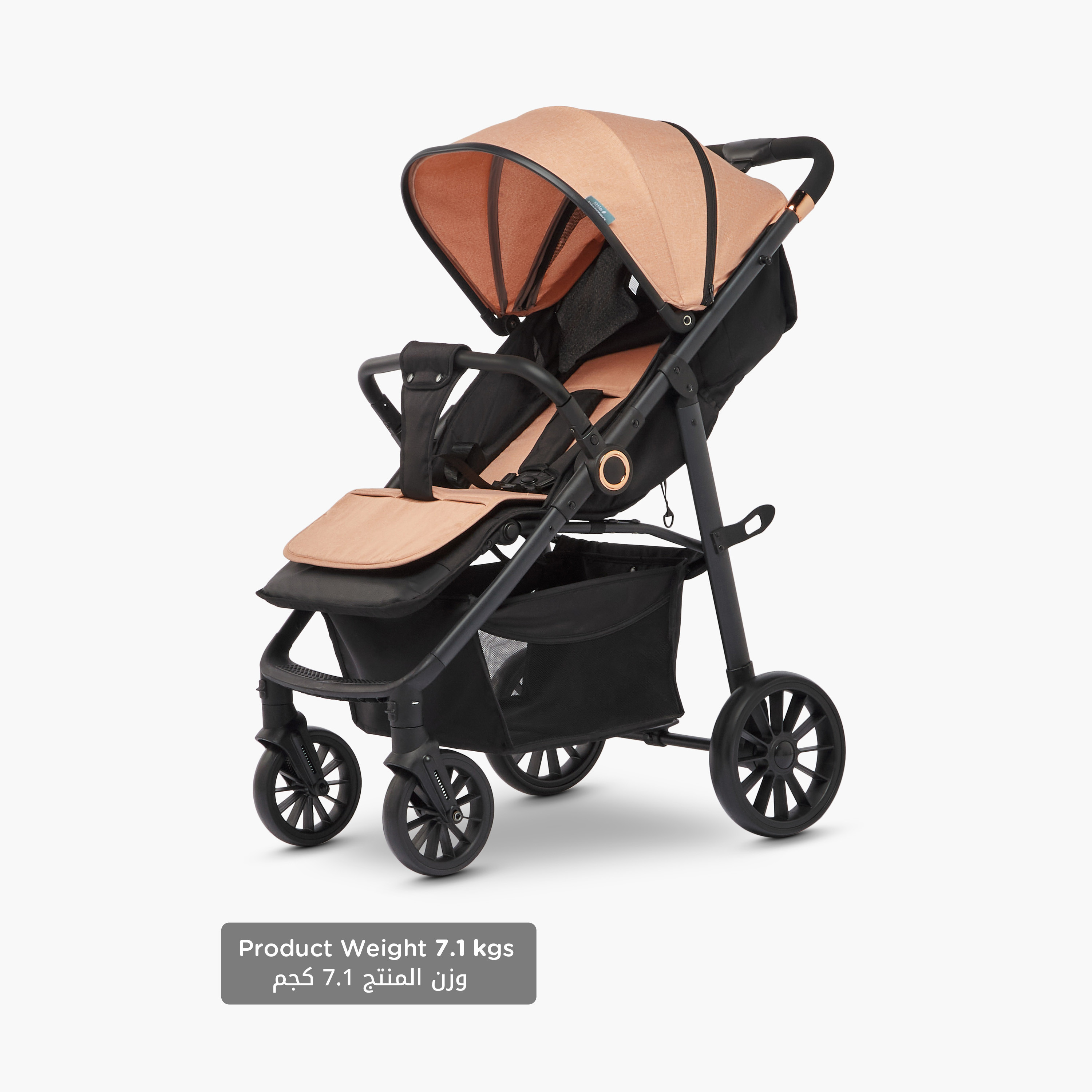 Little Bloomers Yonder Stroller with One Touch Folding System, Steel Frame and Wheel Lock-baby-gear-strollersandprams-strollers-image-15