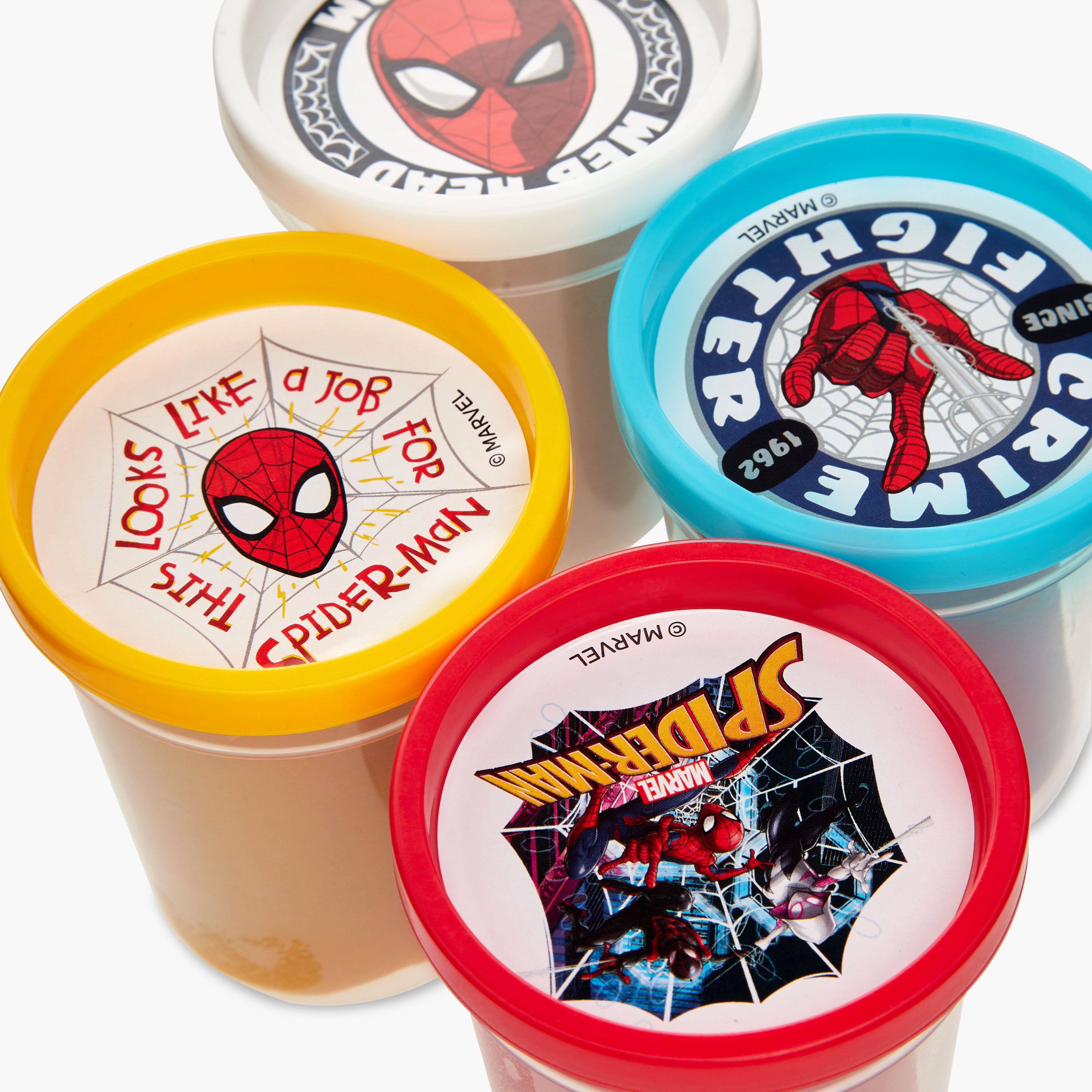 Disney Spider-Man 4-Piece Modeling Dough Set-school-artsandcrafts-image-7