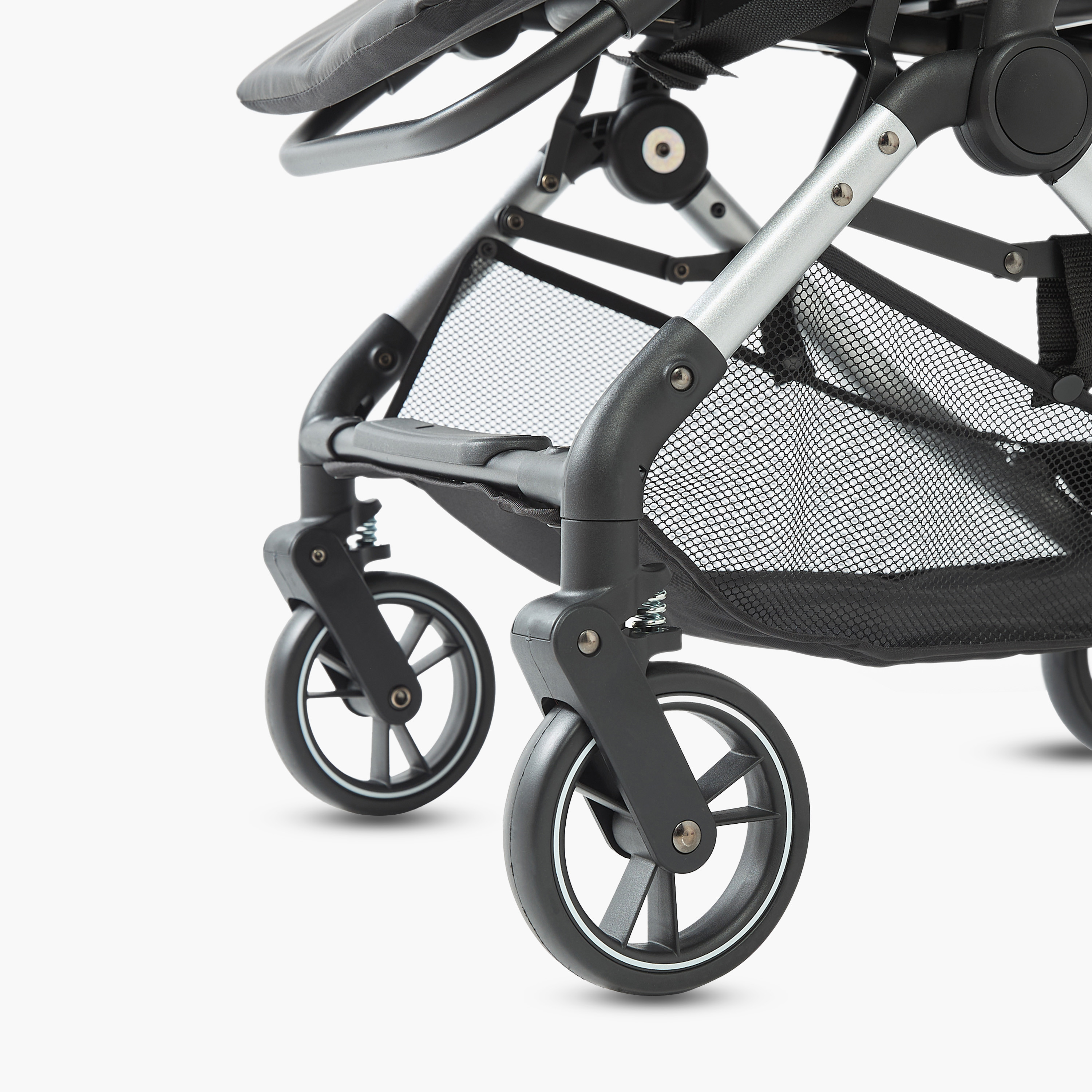 Little Bloomers Rome Stroller with One Touch Folding System, Steel frame and Wheel Lock-baby-gear-strollersandprams-strollers-image-4