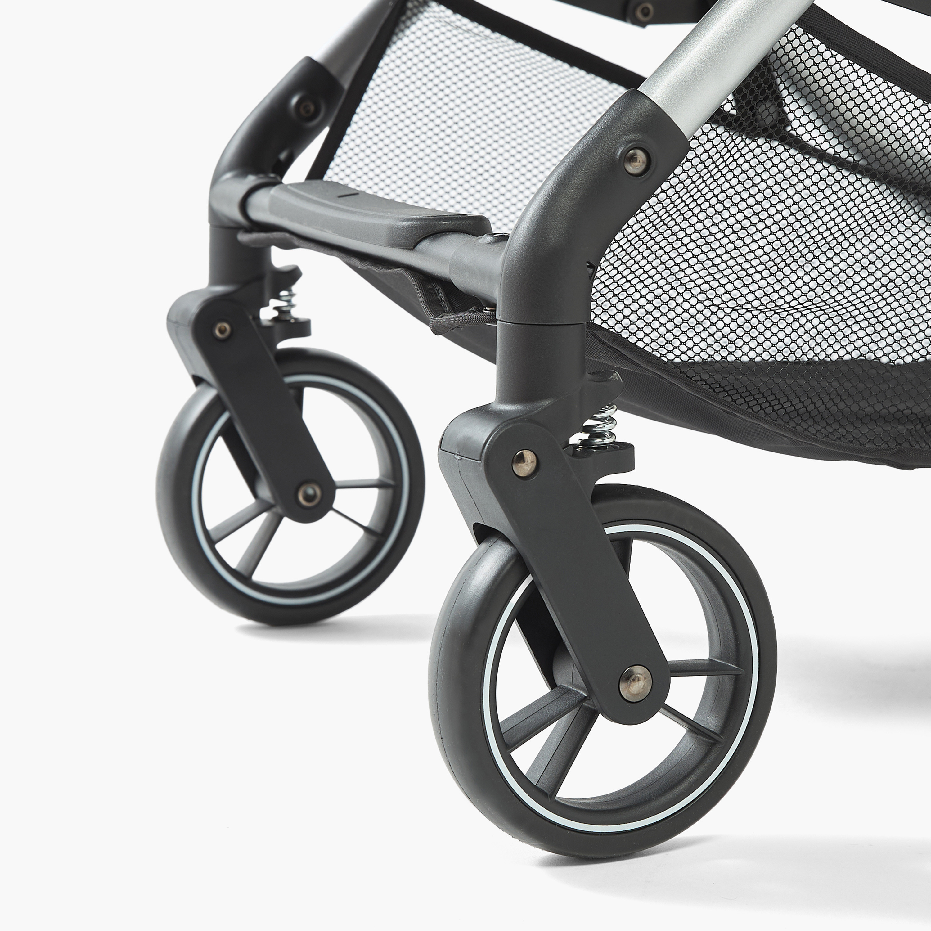 Little Bloomers Rome Stroller with One Touch Folding System, Steel frame and Wheel Lock-baby-gear-strollersandprams-strollers-image-4