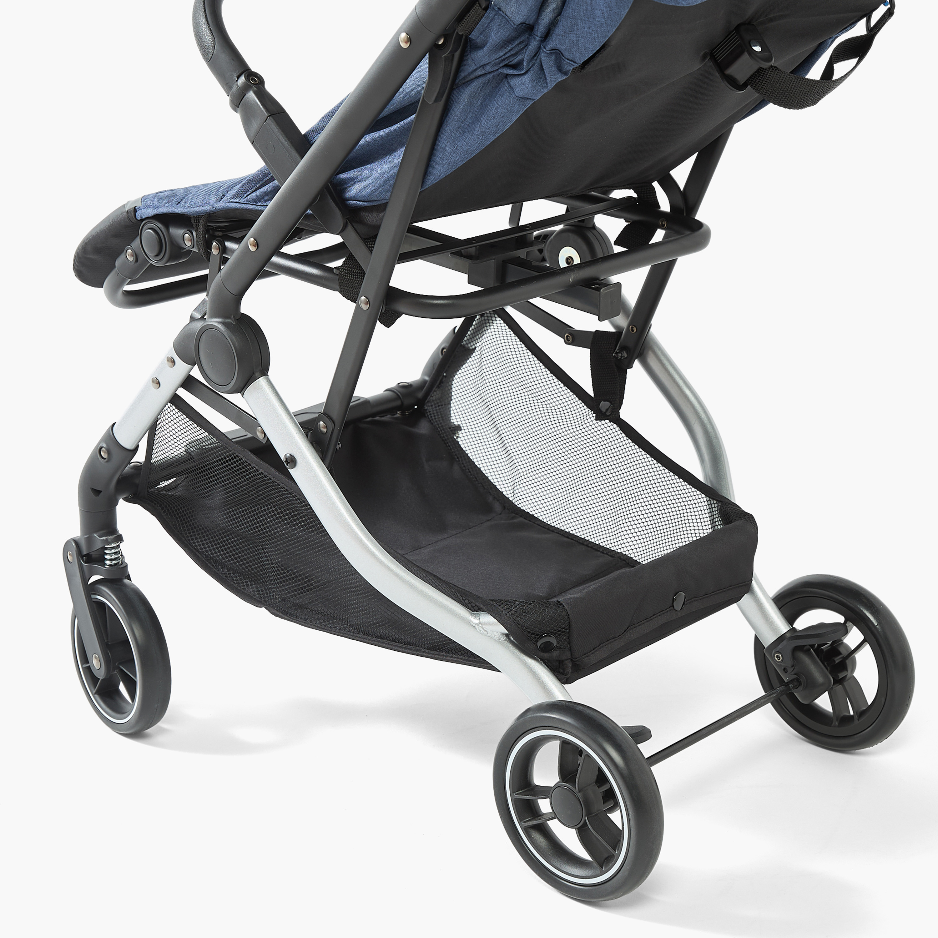 Little Bloomers Rome Stroller with One Touch Folding System, Steel frame and Wheel Lock-baby-gear-strollersandprams-strollers-image-9