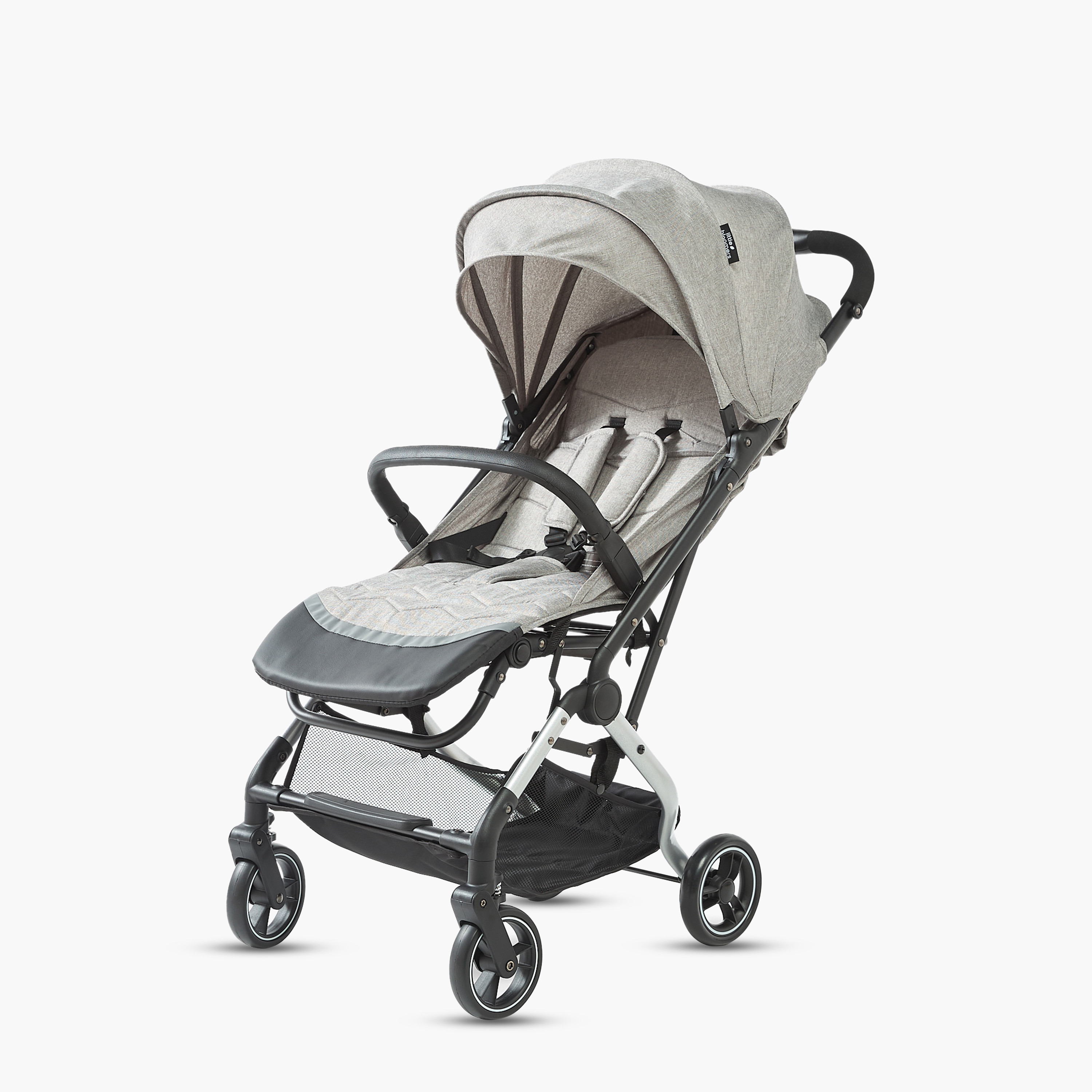 Little Bloomers Rome Stroller with One Touch Folding System, Steel frame and Wheel Lock-baby-gear-strollersandprams-strollers-image-2
