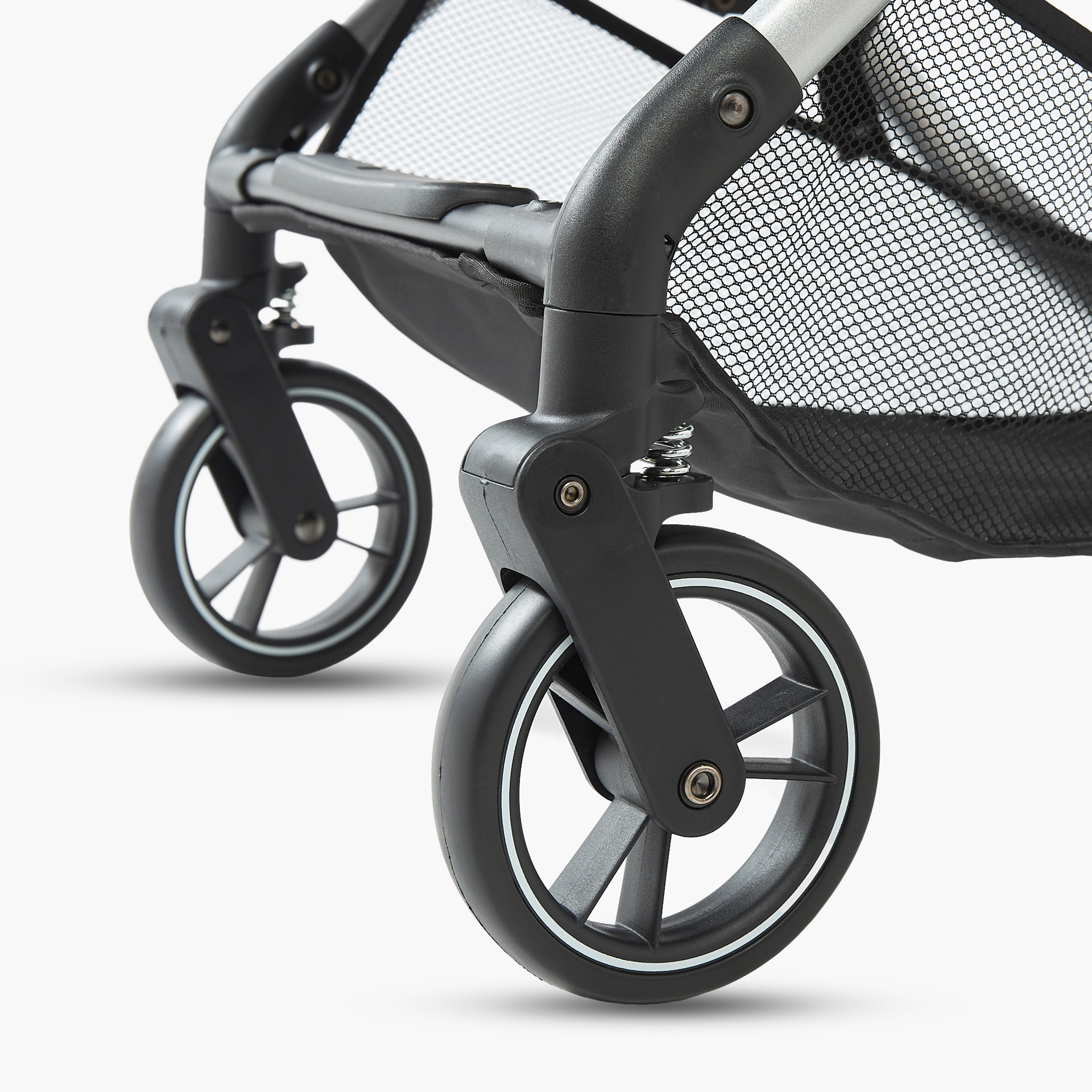 Little Bloomers Rome Stroller with One Touch Folding System, Steel frame and Wheel Lock-baby-gear-strollersandprams-strollers-image-4