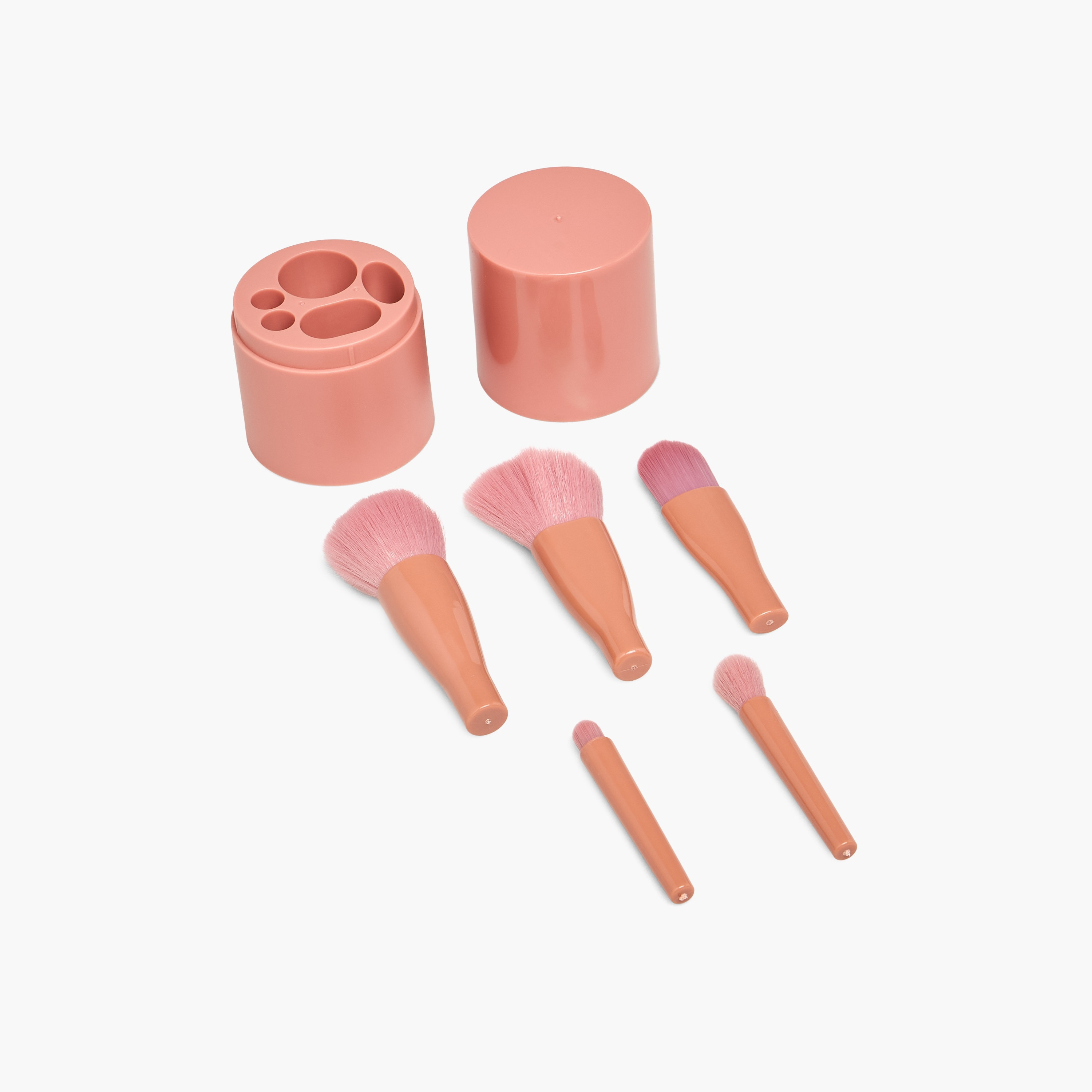 Set of 5 - GLOO Makeup Brush with Holder-beautyandpersonalcare-makeup-brushesandaccessories-brushes-image-1