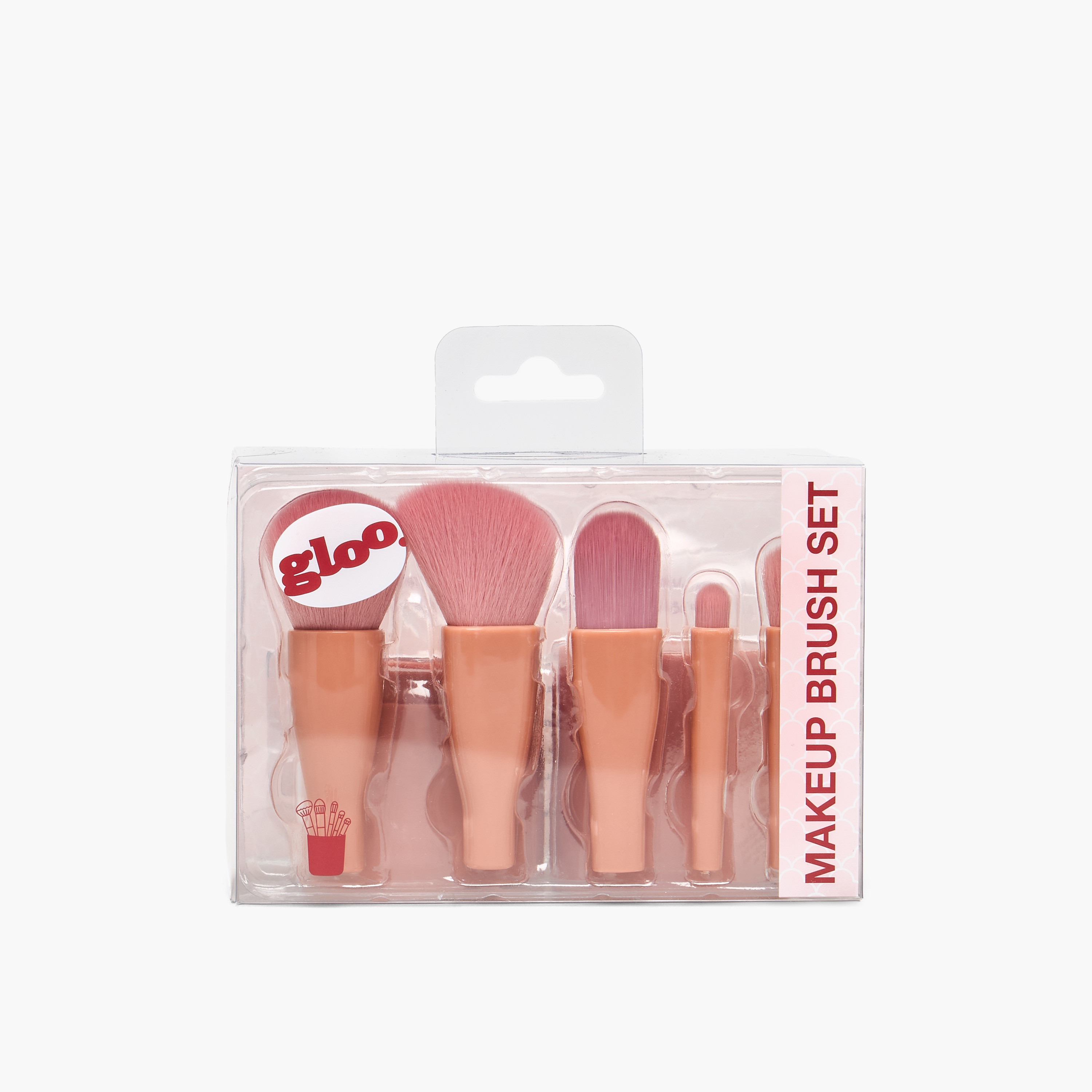 Set of 5 - GLOO Makeup Brush with Holder-beautyandpersonalcare-makeup-brushesandaccessories-brushes-image-3