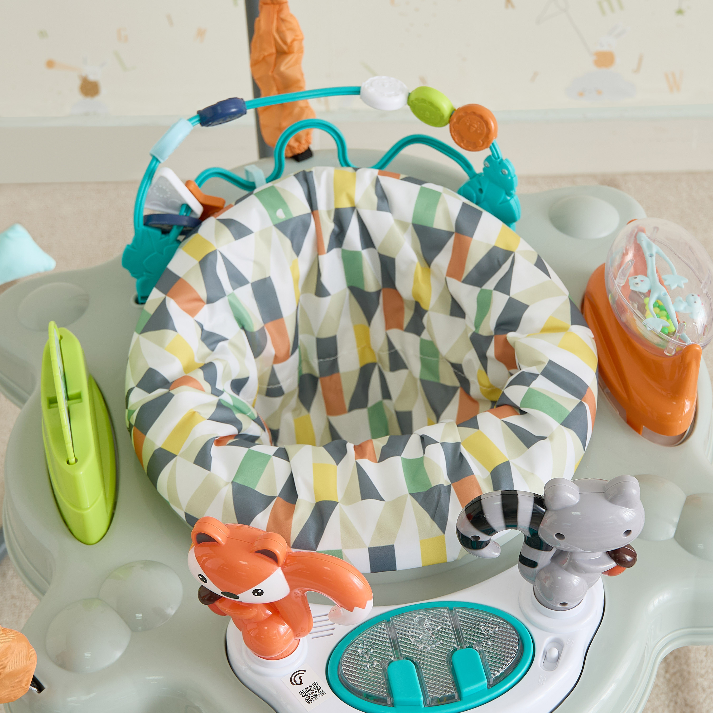 Juniors Ember Baby Jumper with Toys-baby-infantactivity-bouncers-image-3