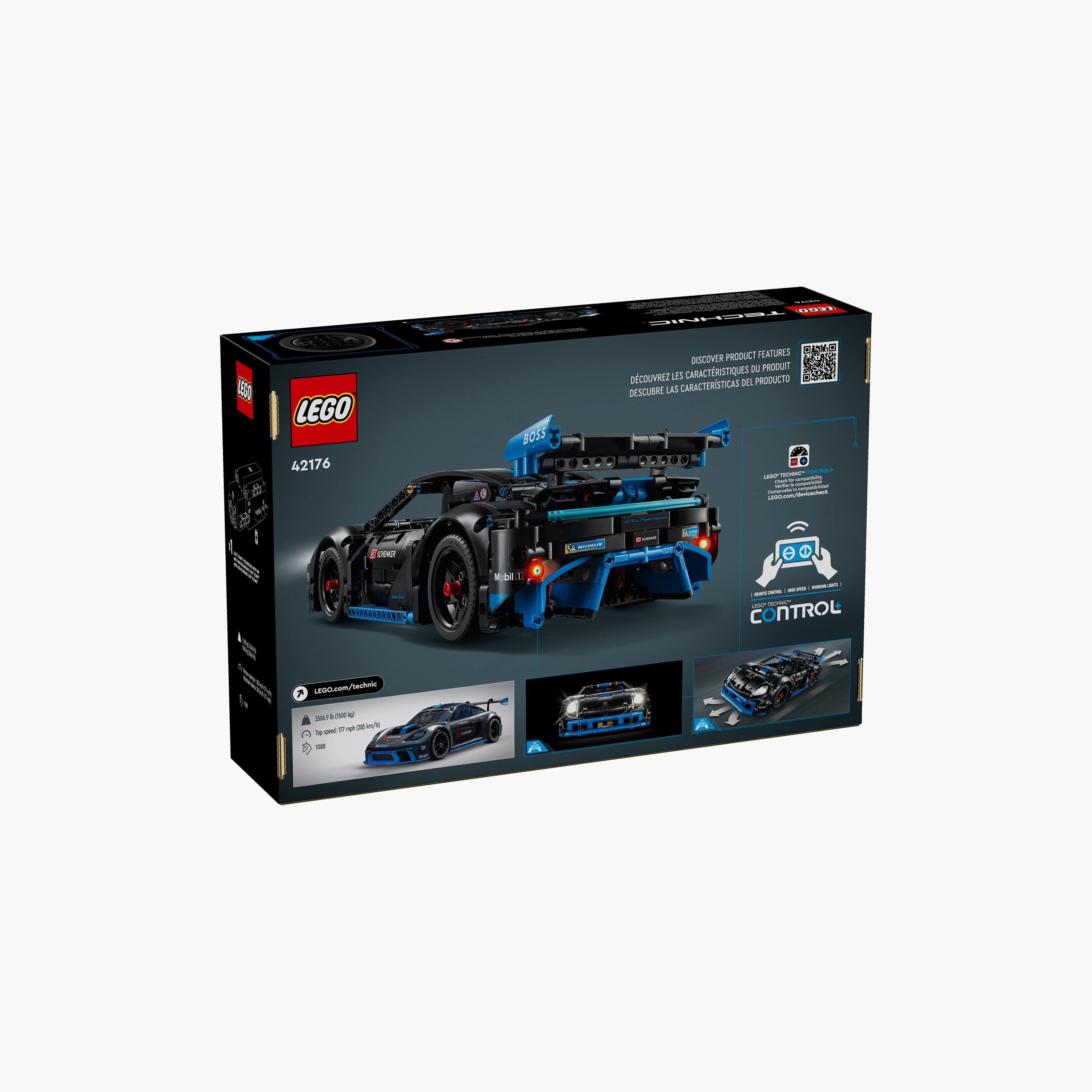 LEGO® Technic Porsche GT4 e-Performance Race Car Toy 42176-toys-buildingblocks-blocks-image-10