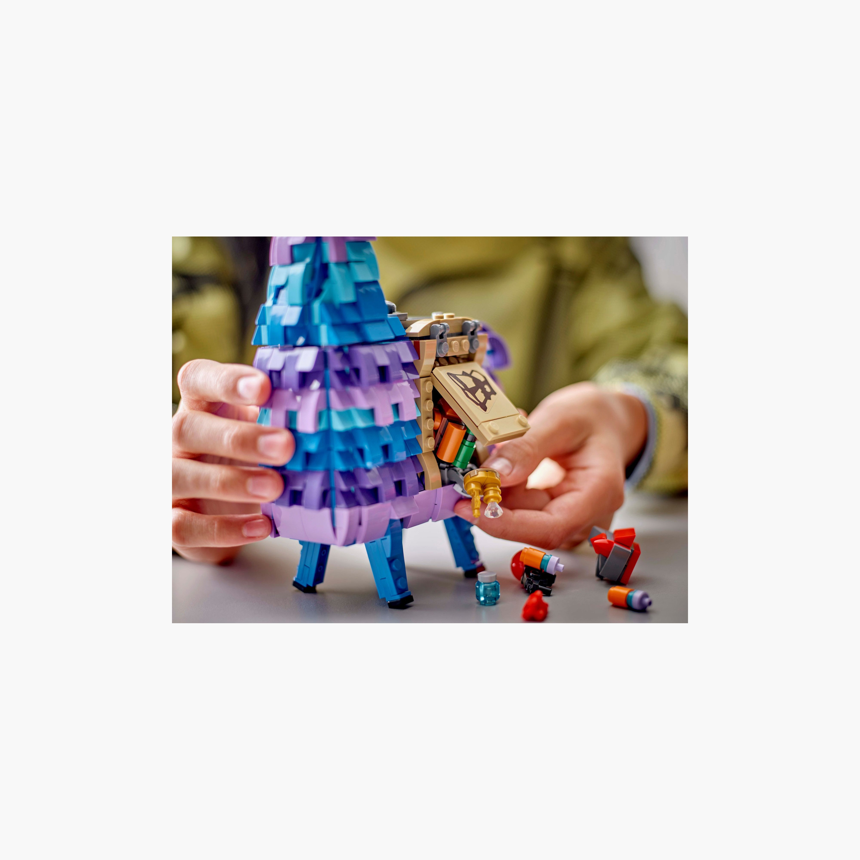 LEGO® Fortnite® Supply Llama Video Game Toy 77071-toys-buildingblocks-blocks-image-11