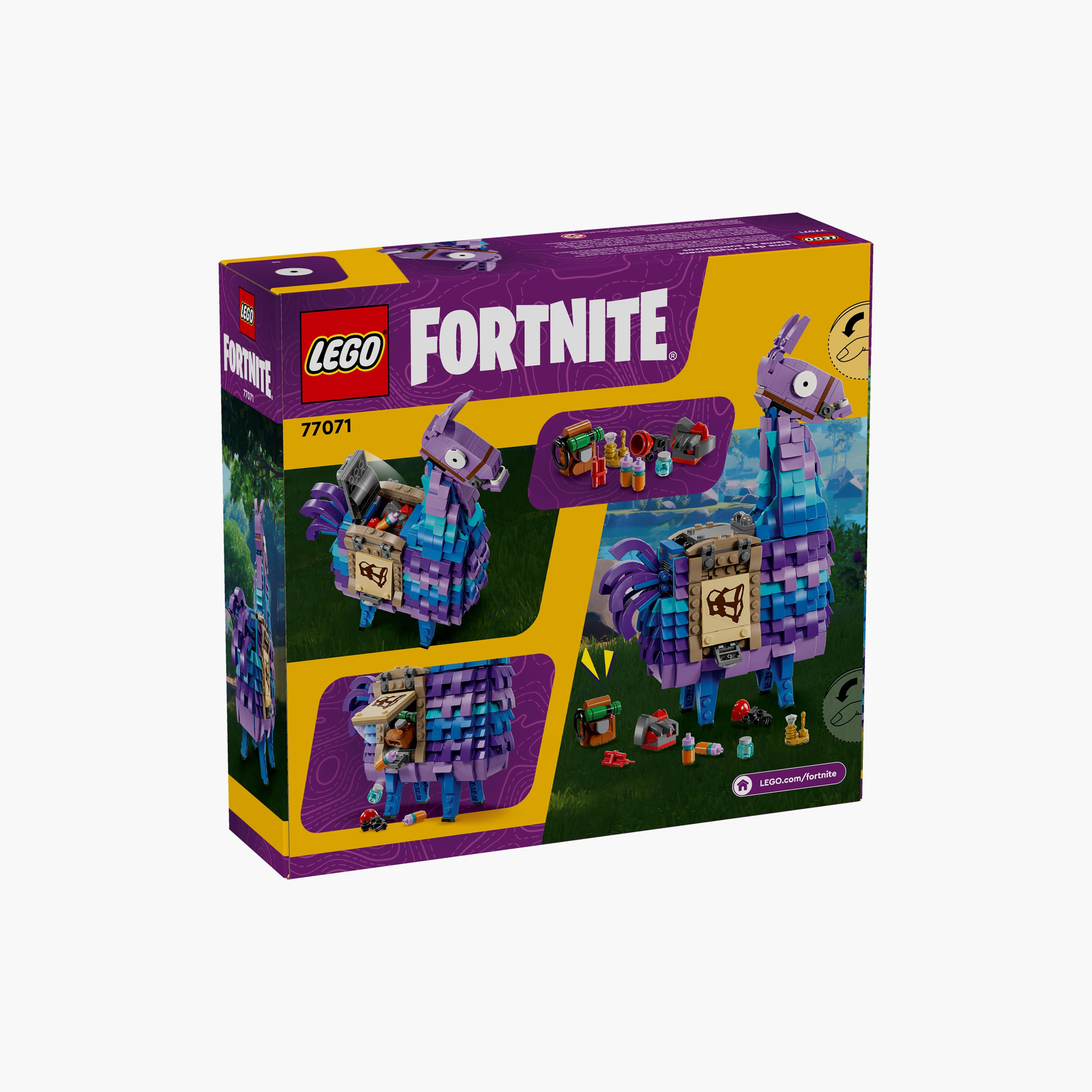 LEGO® Fortnite® Supply Llama Video Game Toy 77071-toys-buildingblocks-blocks-image-3