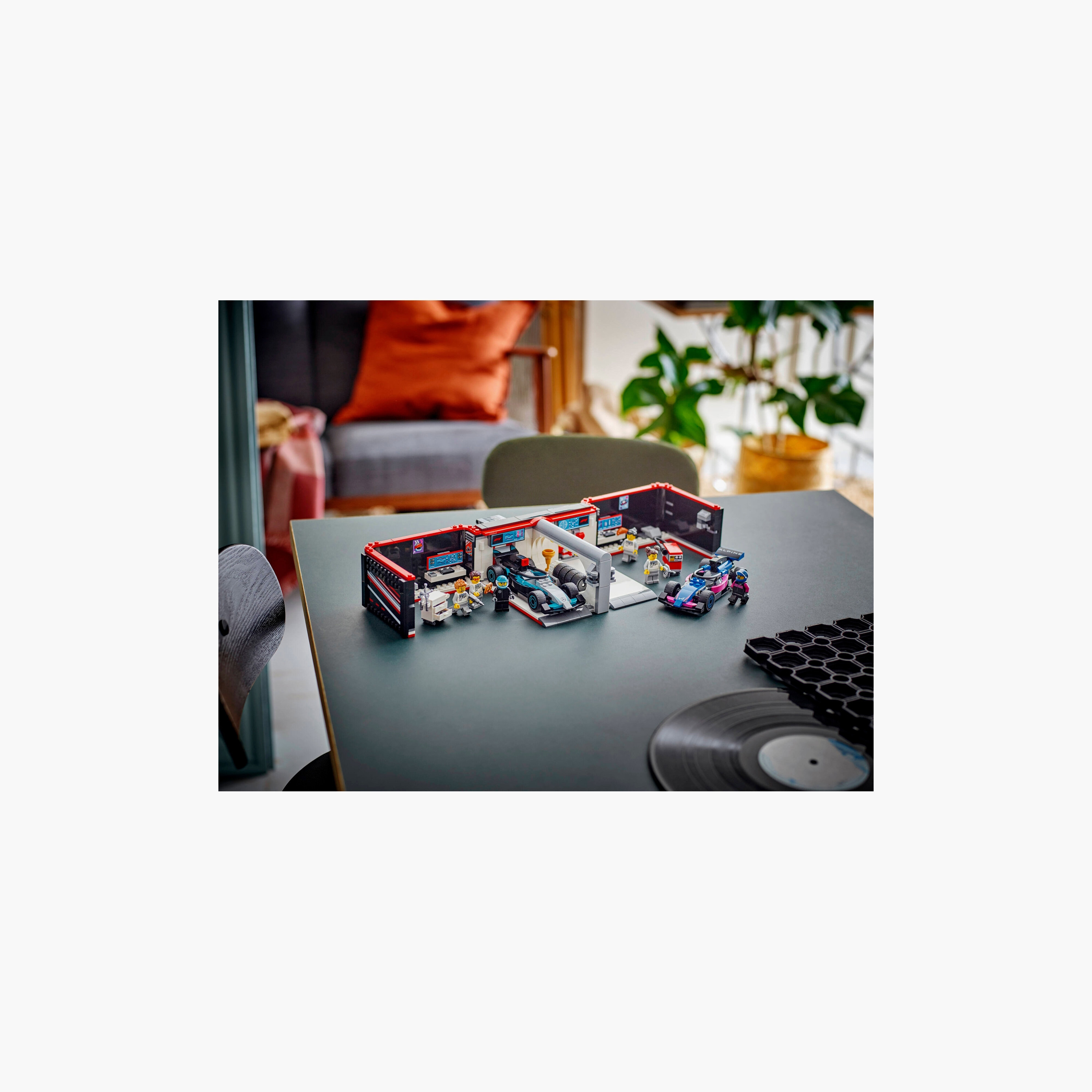 LEGO® City F1® Garage & Mercedes-AMG & Alpine Cars Toy Playset 60444-toys-buildingblocks-blocks-image-3