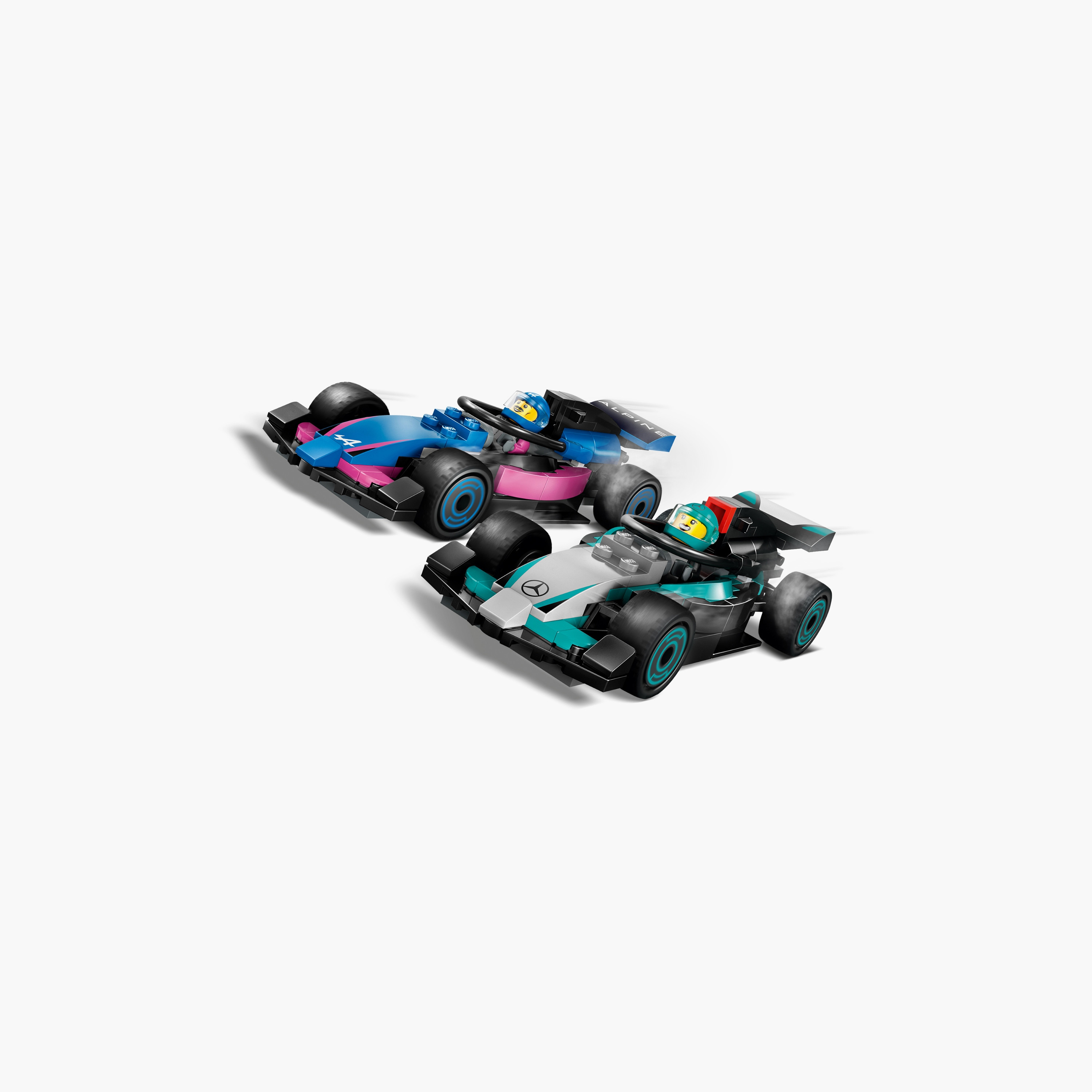 LEGO® City F1® Garage & Mercedes-AMG & Alpine Cars Toy Playset 60444-toys-buildingblocks-blocks-image-5