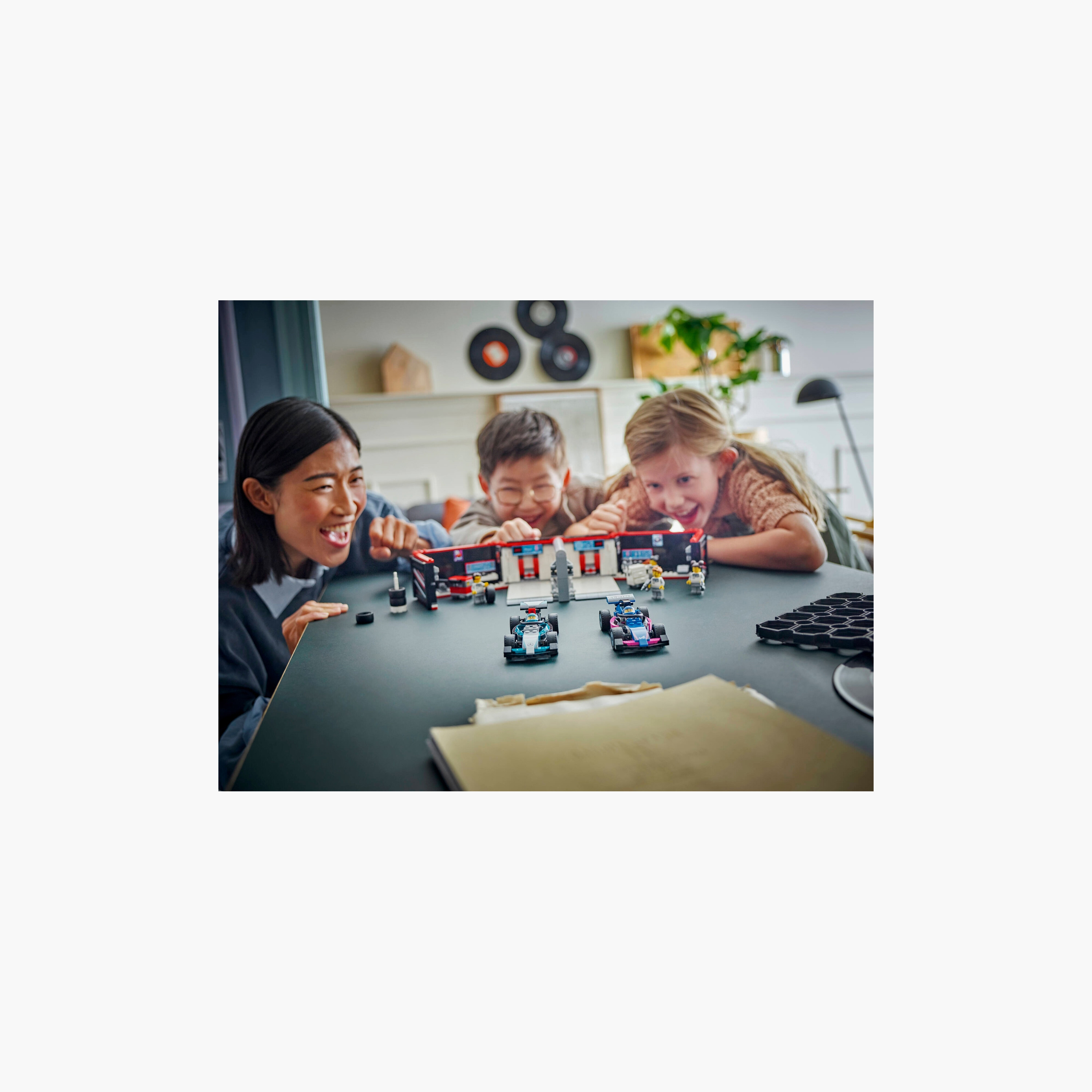 LEGO® City F1® Garage & Mercedes-AMG & Alpine Cars Toy Playset 60444-toys-buildingblocks-blocks-image-9