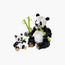 مجموعة لعب الحيوانات البرّية: عائلة الباندا من ليغو® كرييتور‏ 3 في 1 31165-toys-buildingblocks-blocks-image-9