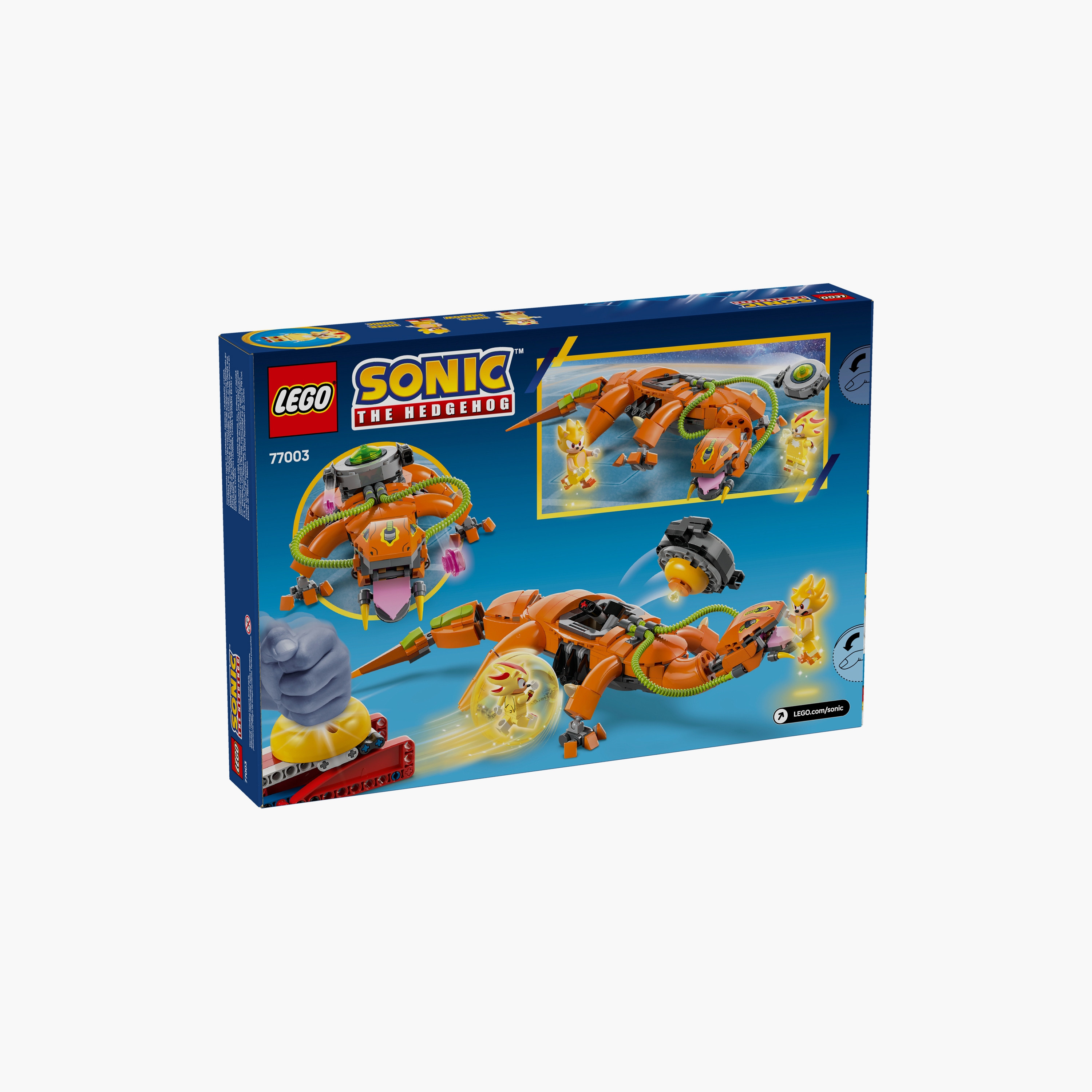 LEGO® Sonic the Hedgehog™ Super Shadow vs. Biolizard Gamer Gift Toy 77003-toys-buildingblocks-blocks-image-3