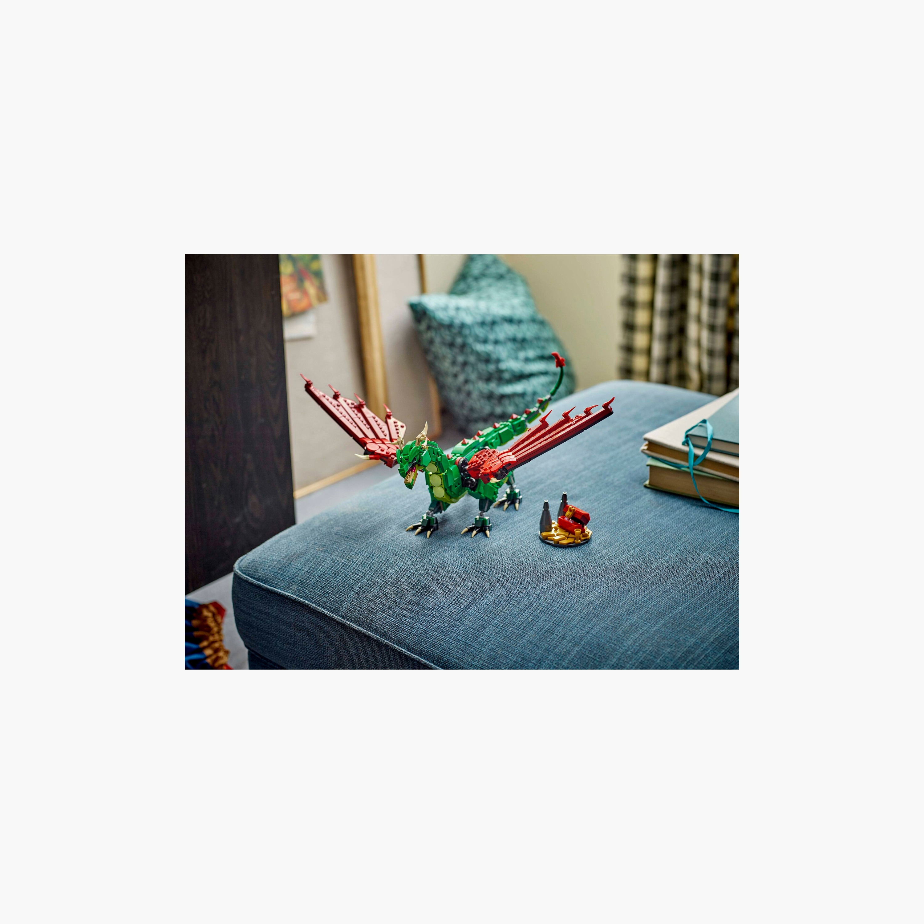 LEGO® Creator 3in1 Medieval Dragon Creature Toy Playset 31161-toys-buildingblocks-blocks-image-11