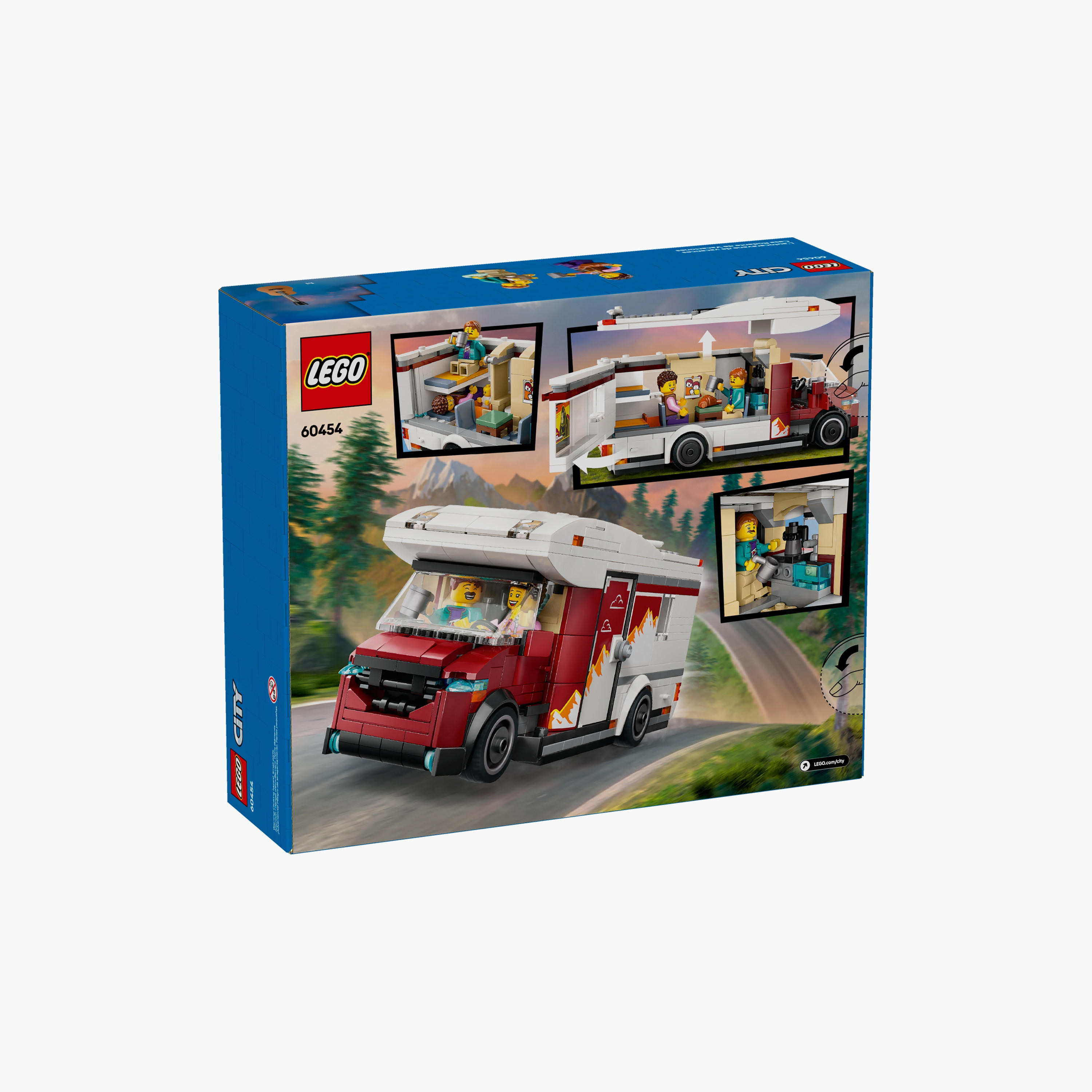 LEGO® City Holiday Adventure Camper Van Toy Vehicle Set 60454-toys-buildingblocks-blocks-image-4