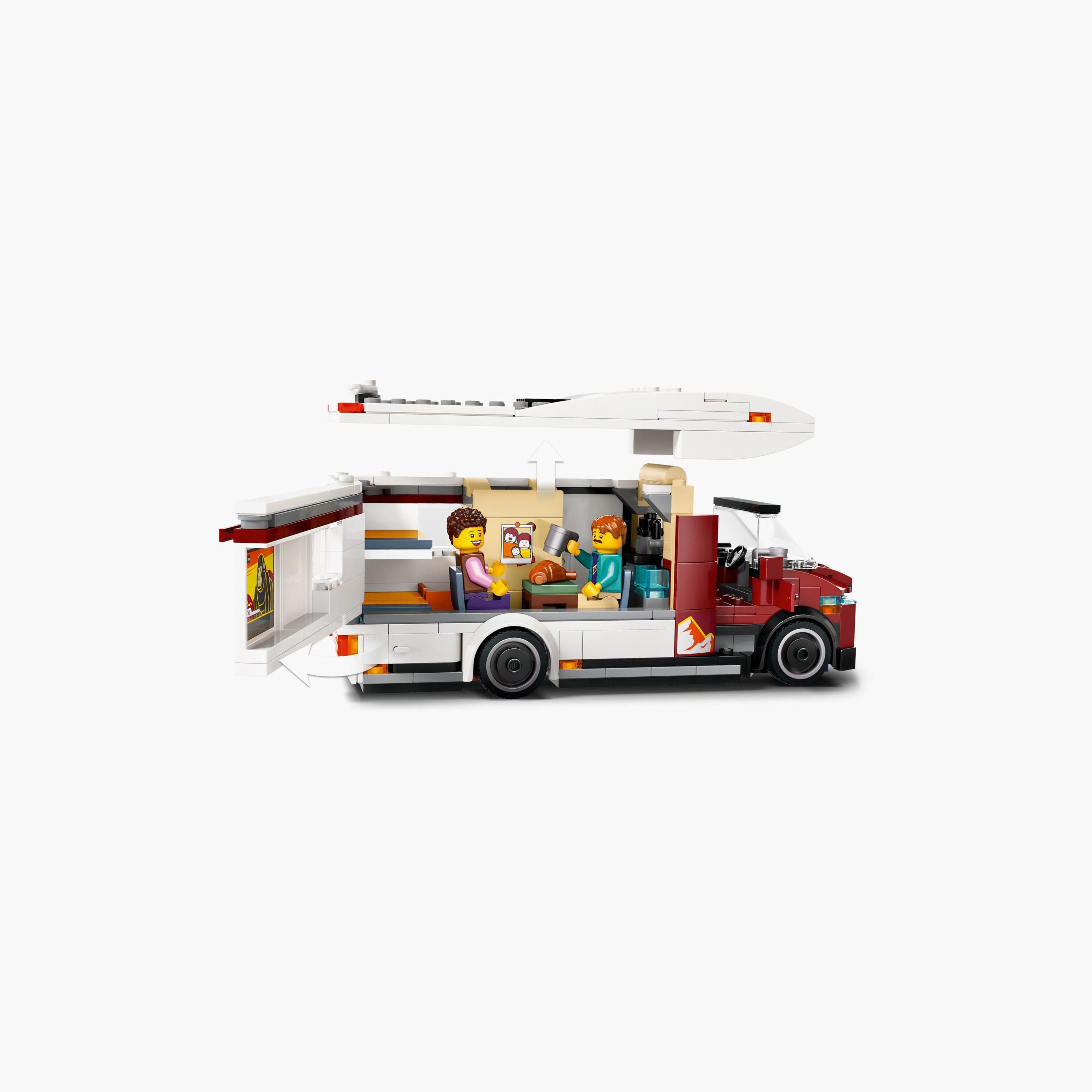 LEGO® City Holiday Adventure Camper Van Toy Vehicle Set 60454-toys-buildingblocks-blocks-image-6