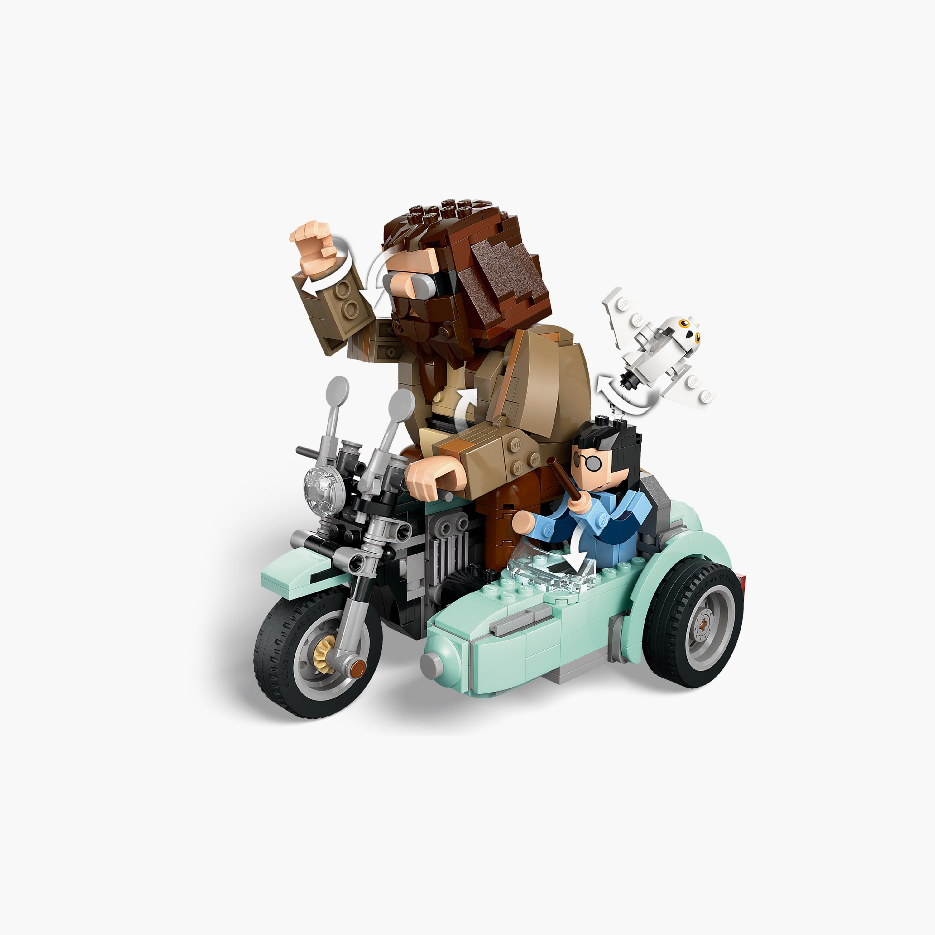 LEGO® Harry Potter™ Hagrid™ & Harry’s Motorcycle Ride, Magical Toy 76443-toys-buildingblocks-blocks-image-3