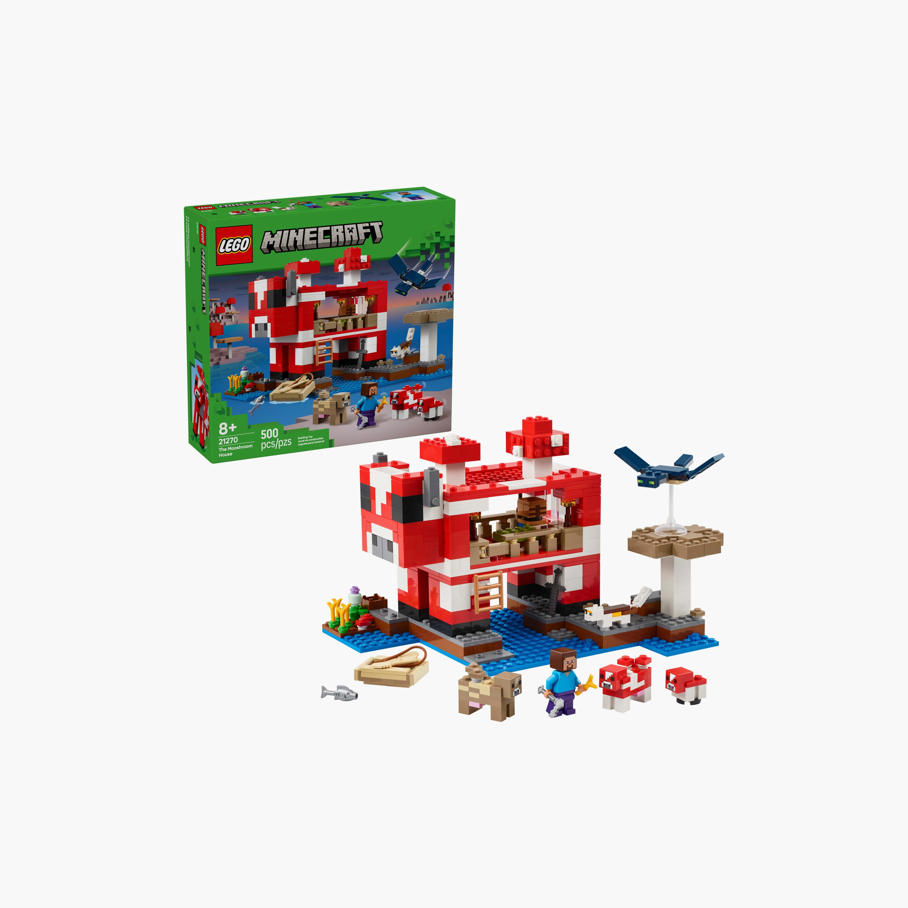 مجموعة ألعاب الجزر منزل الموشروم من ليغو® Minecraft®‍‌‎ للأطفال 21270-toys-buildingblocks-blocks-image-3