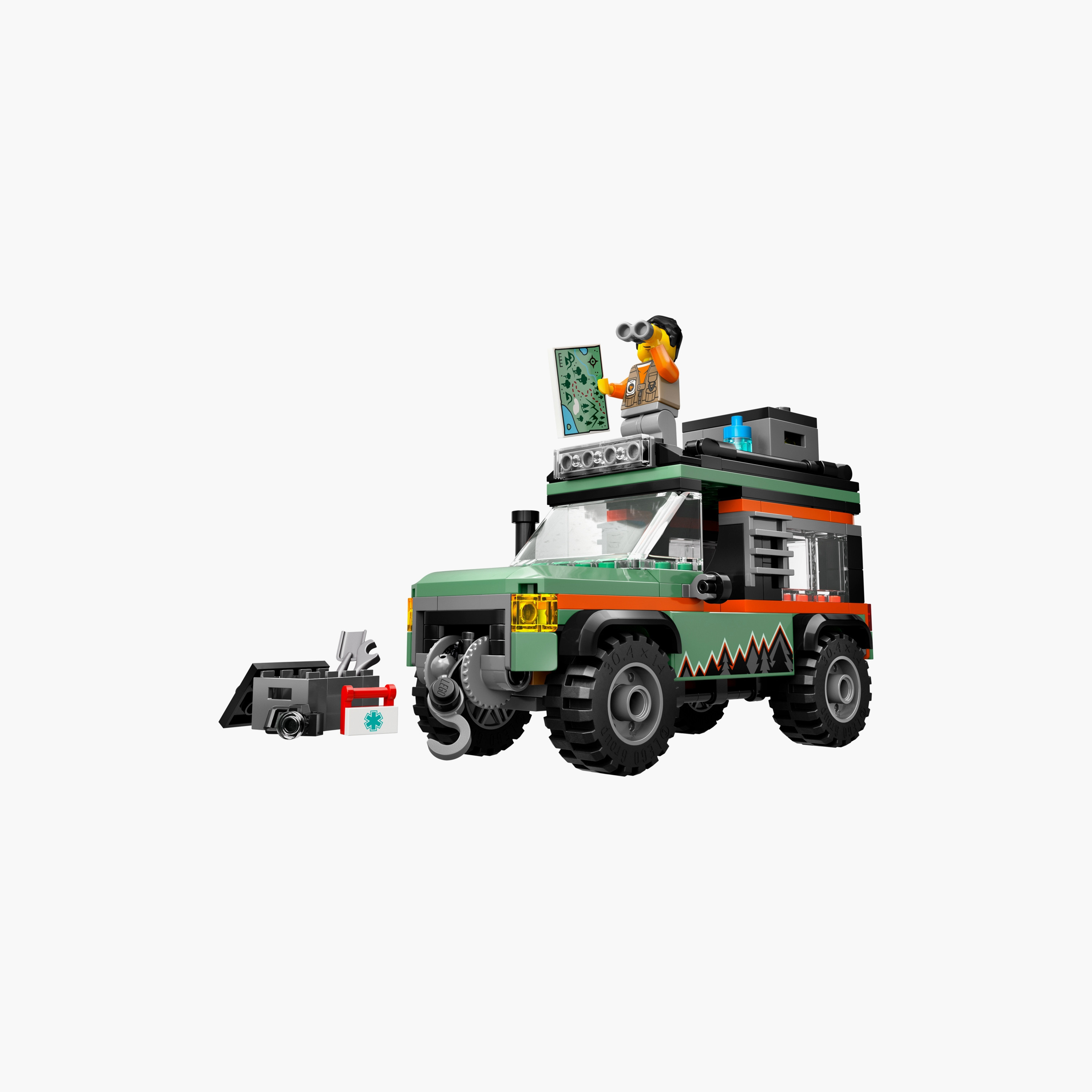LEGO® City Off-Road 4x4 Mountain Truck Adventure Toy 60447-toys-buildingblocks-blocks-image-1
