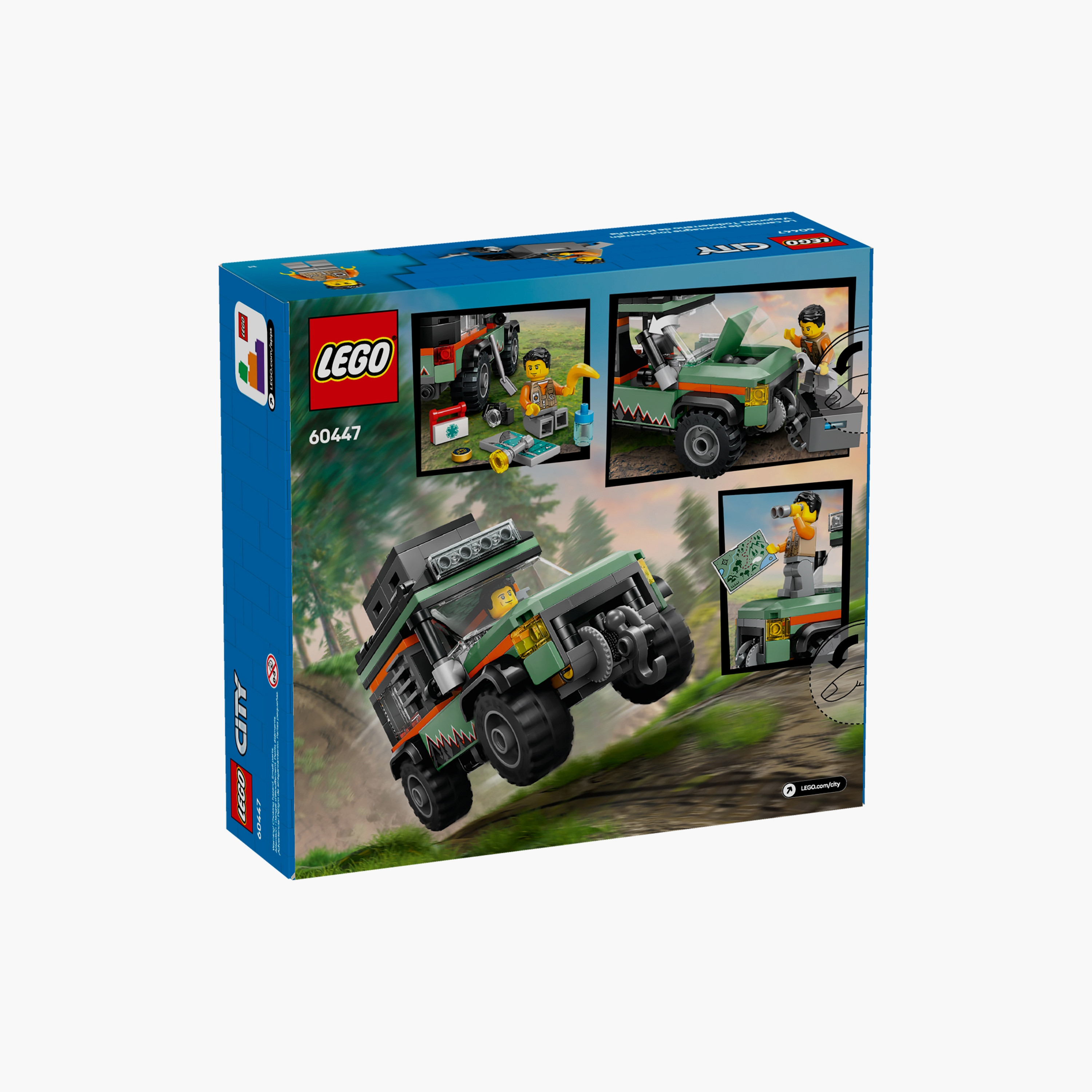 LEGO® City Off-Road 4x4 Mountain Truck Adventure Toy 60447-toys-buildingblocks-blocks-image-3