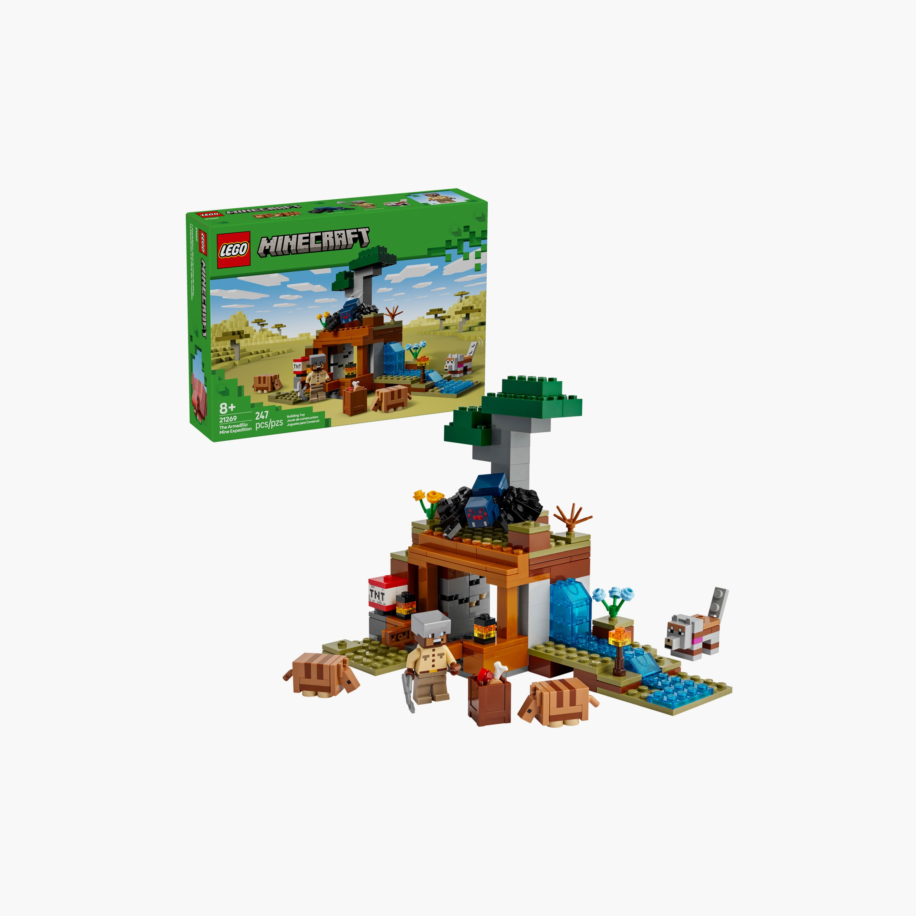 LEGO® Minecraft® The Armadillo Mine Expedition Video Game Figure 21269-toys-buildingblocks-blocks-image-3