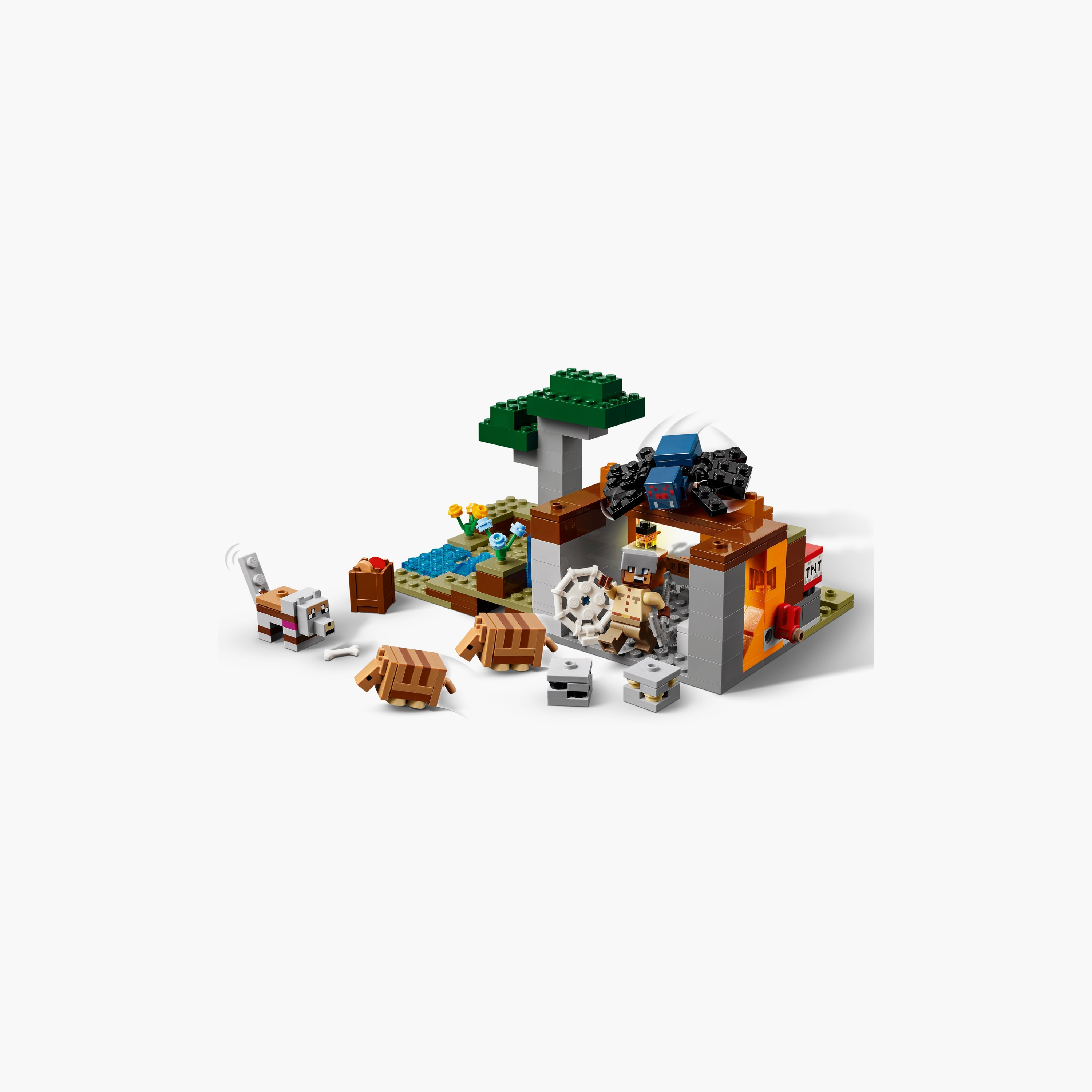 LEGO® Minecraft® The Armadillo Mine Expedition Video Game Figure 21269-toys-buildingblocks-blocks-image-4
