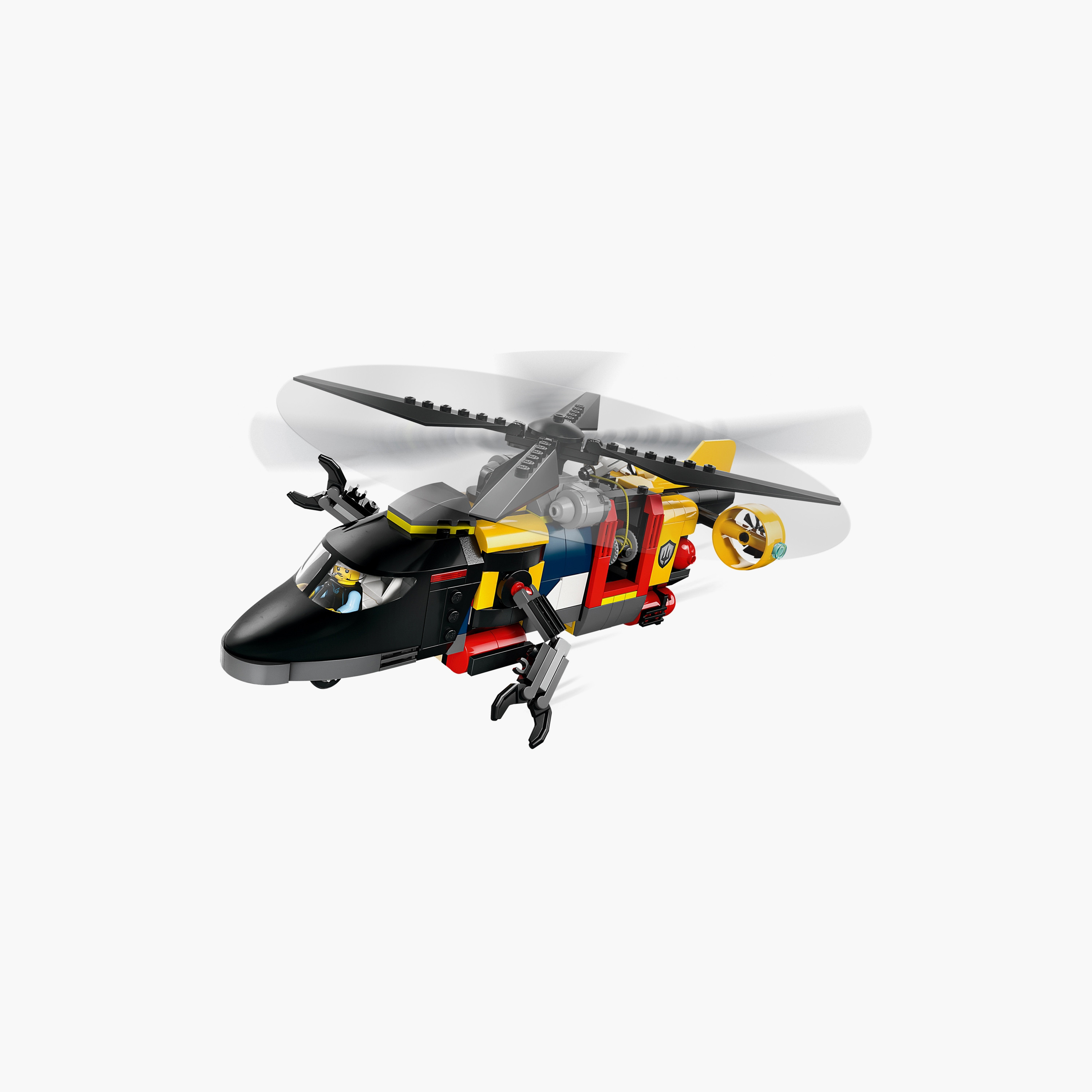 LEGO® City Helicopter, Fire Engine & Submarine Remix Toy Building Set 60462-toys-buildingblocks-blocks-image-7