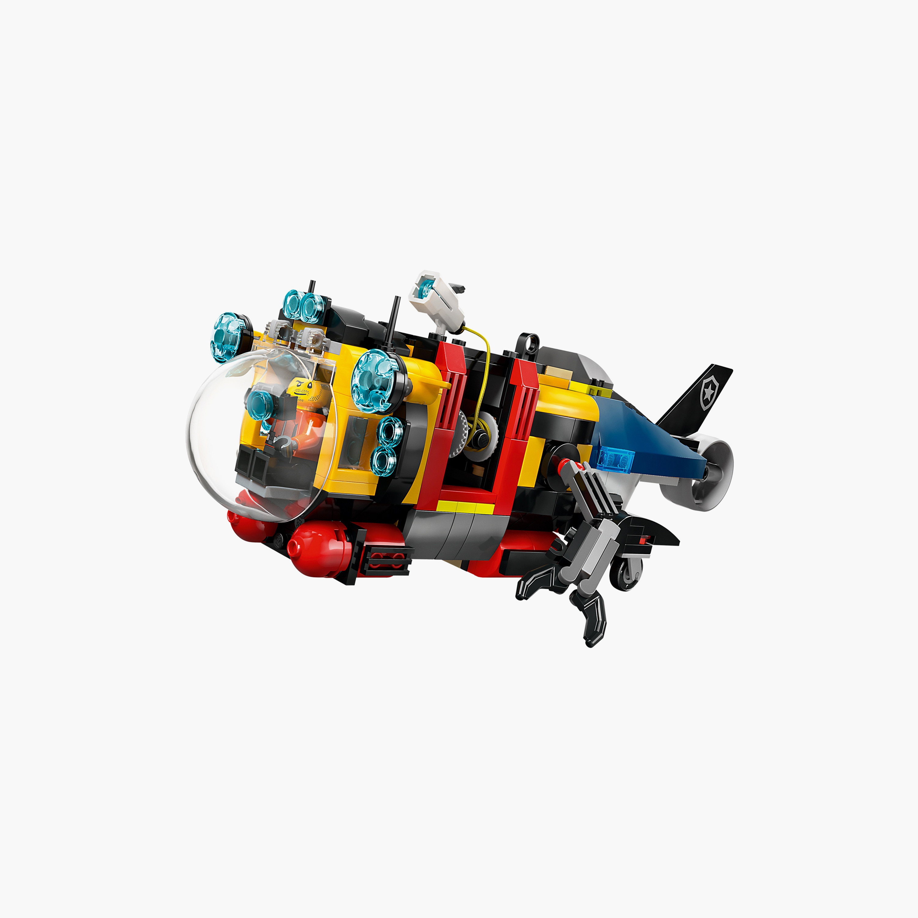 LEGO® City Helicopter, Fire Engine & Submarine Remix Toy Building Set 60462-toys-buildingblocks-blocks-image-8