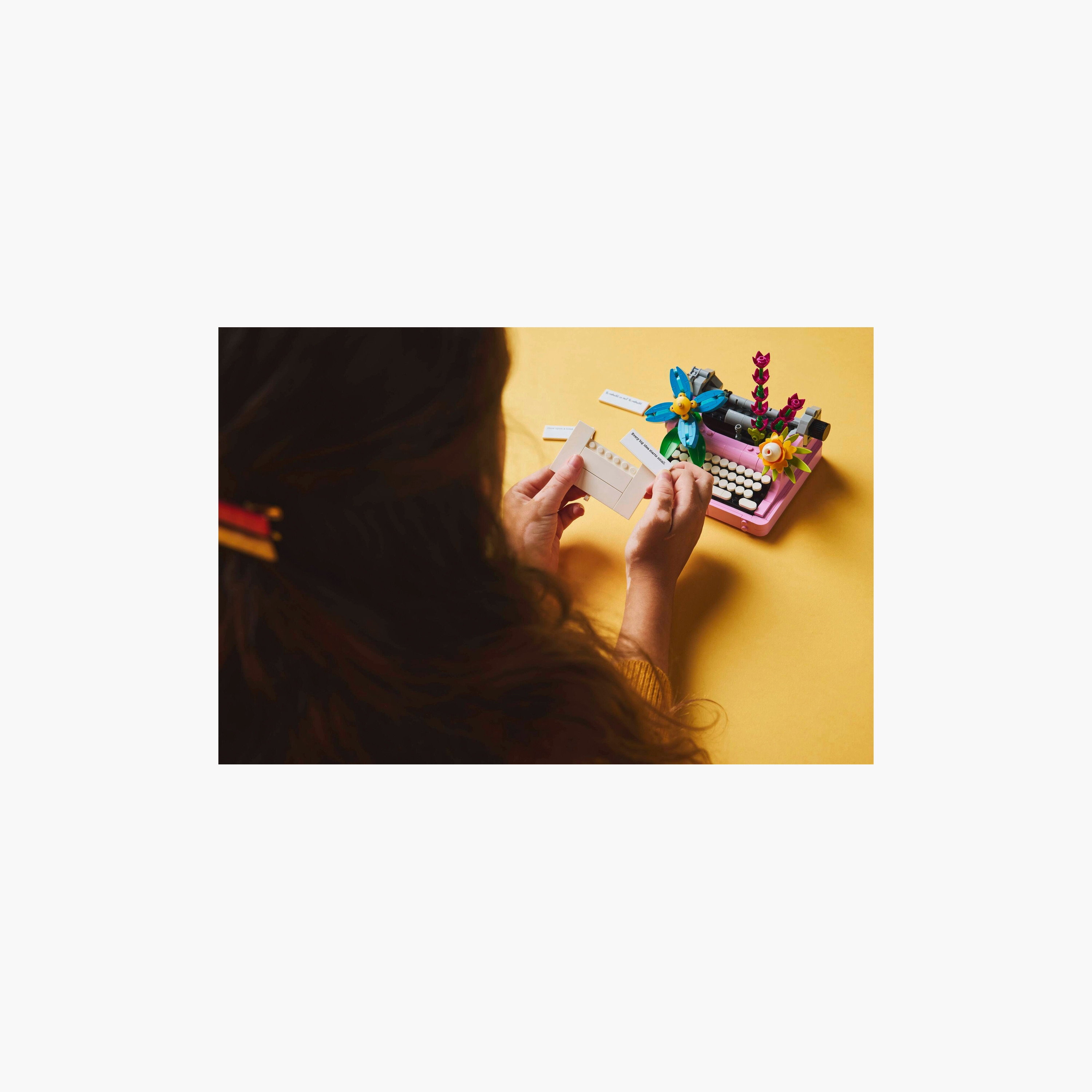 LEGO® Creator 3in1 Typewriter with Flowers Toy Playset 31169-toys-blocksandpuzzles-image-8