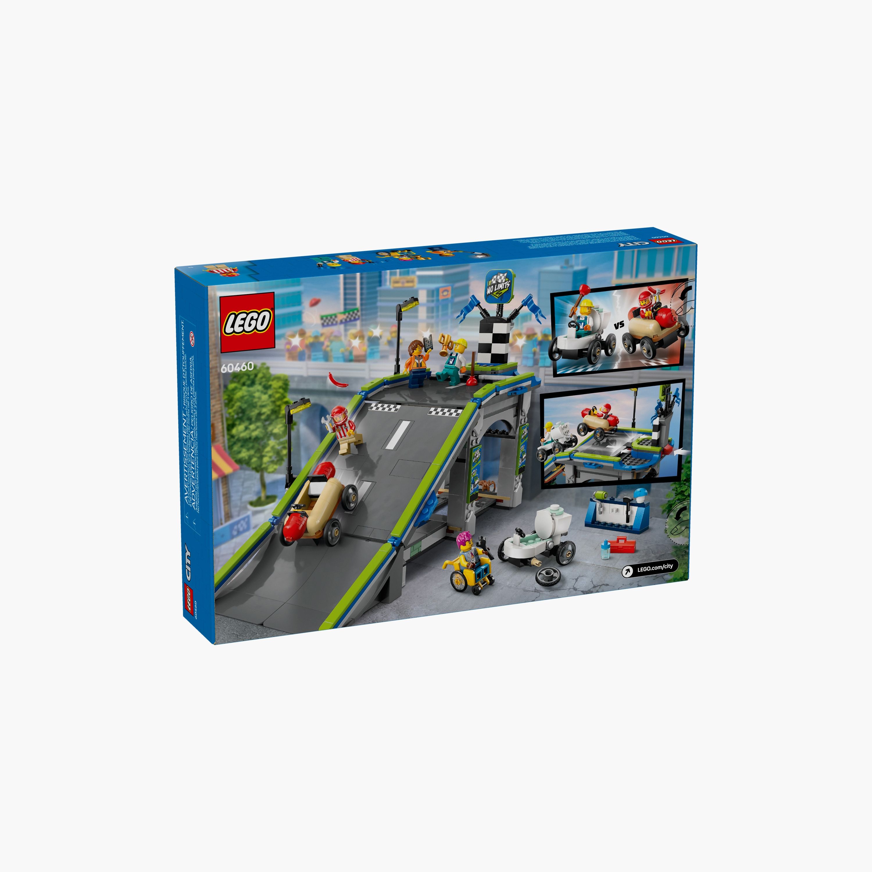 LEGO® City No Limits: Race Car Ramp Track Toy Soapbox-Racing Set 60460-toys-buildingblocks-blocks-image-10