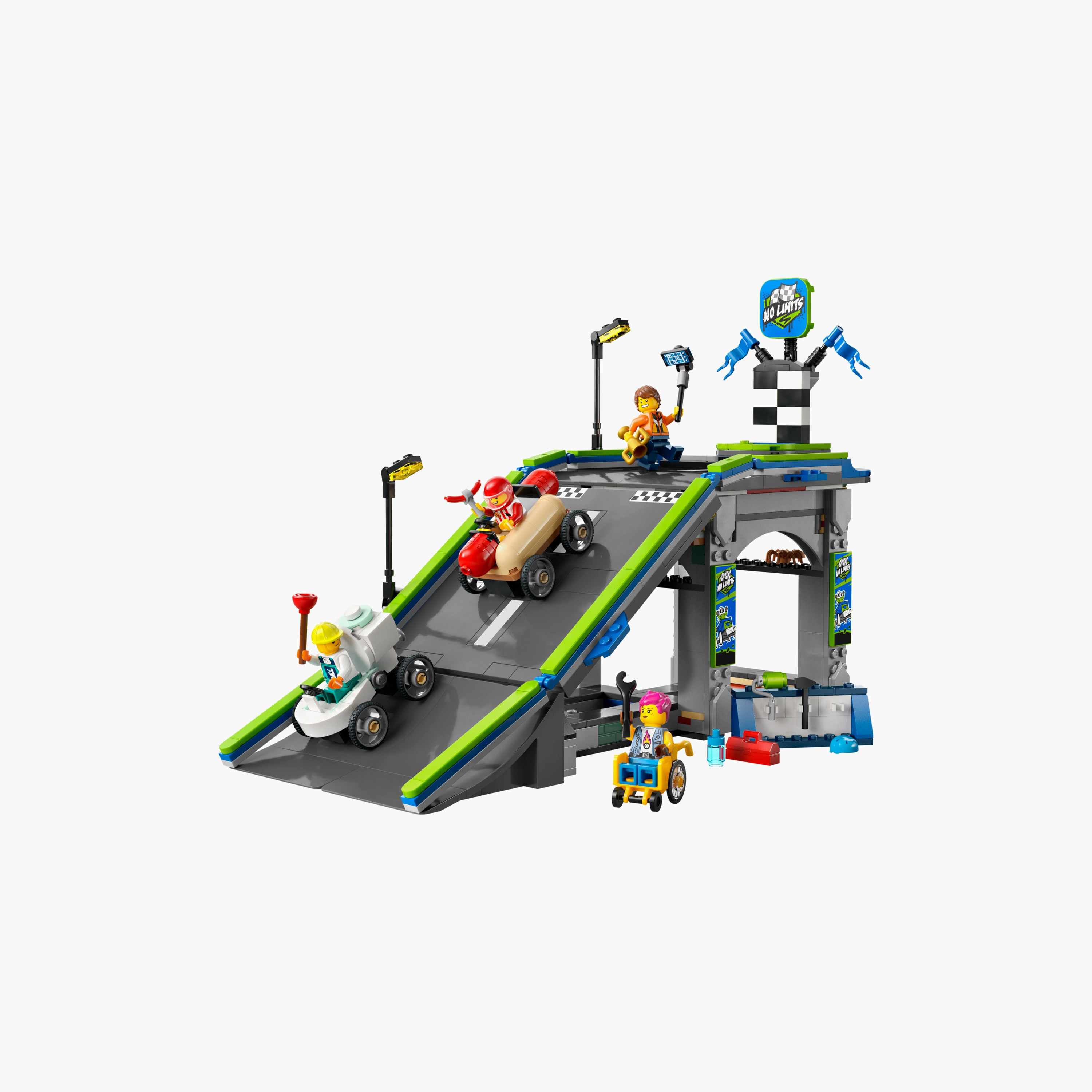 LEGO® City No Limits: Race Car Ramp Track Toy Soapbox-Racing Set 60460-toys-buildingblocks-blocks-image-2