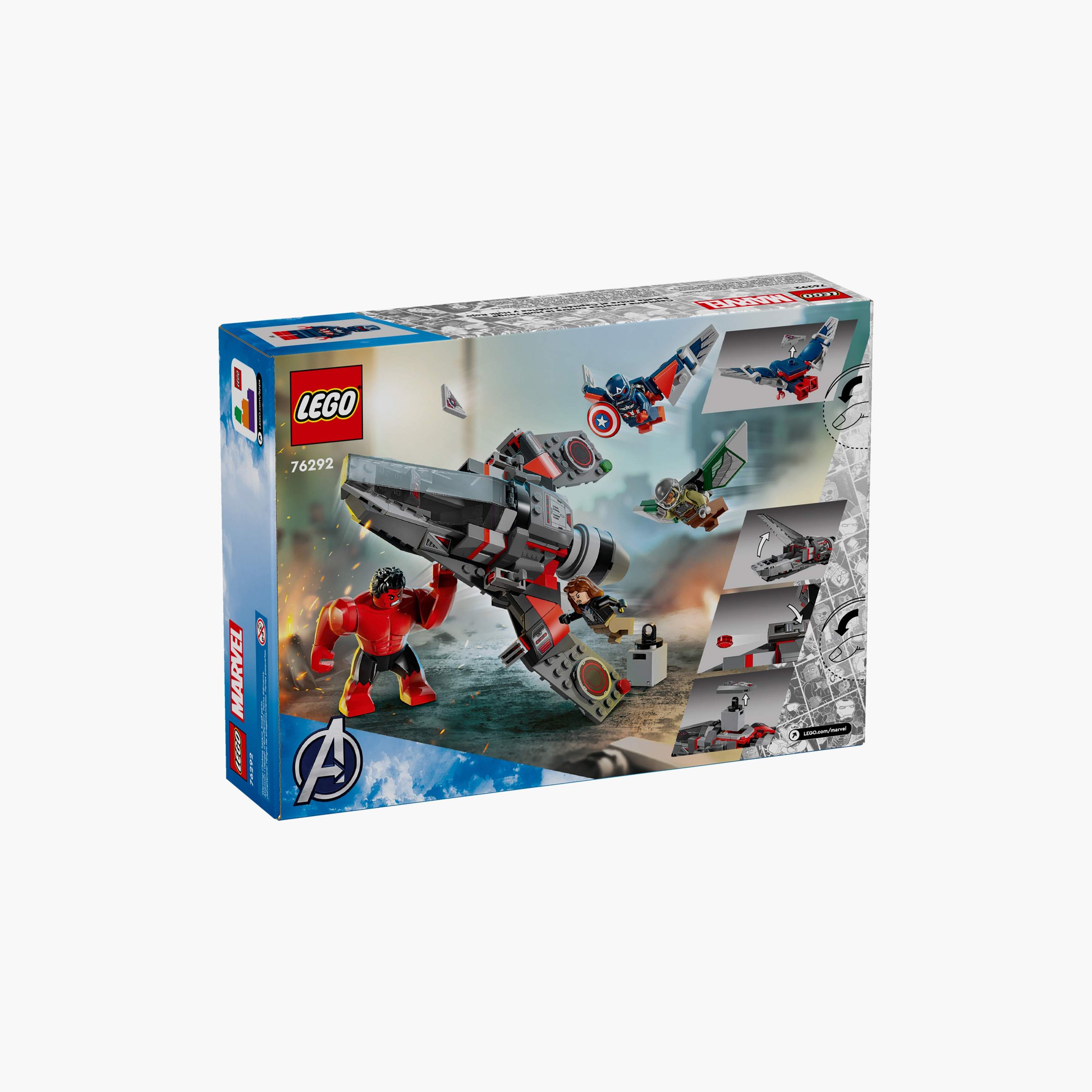 LEGO® Marvel Captain America vs. Red Hulk Battle 76292-toys-buildingblocks-blocks-image-12