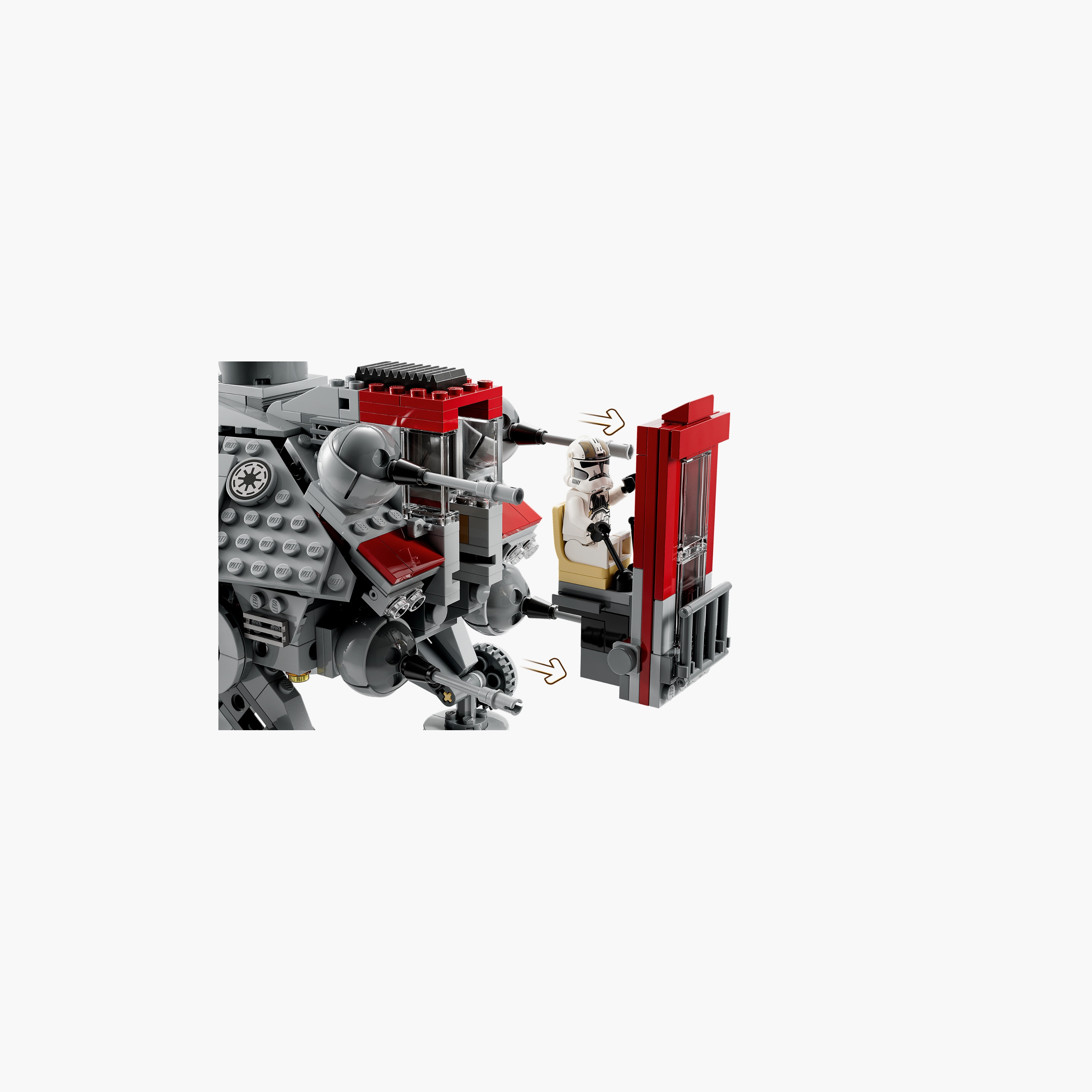 LEGO® Star Wars™ AT-TE™ Walker 75337 Building Kit (1,082 Pieces)-toys-buildingblocks-blocks-image-8