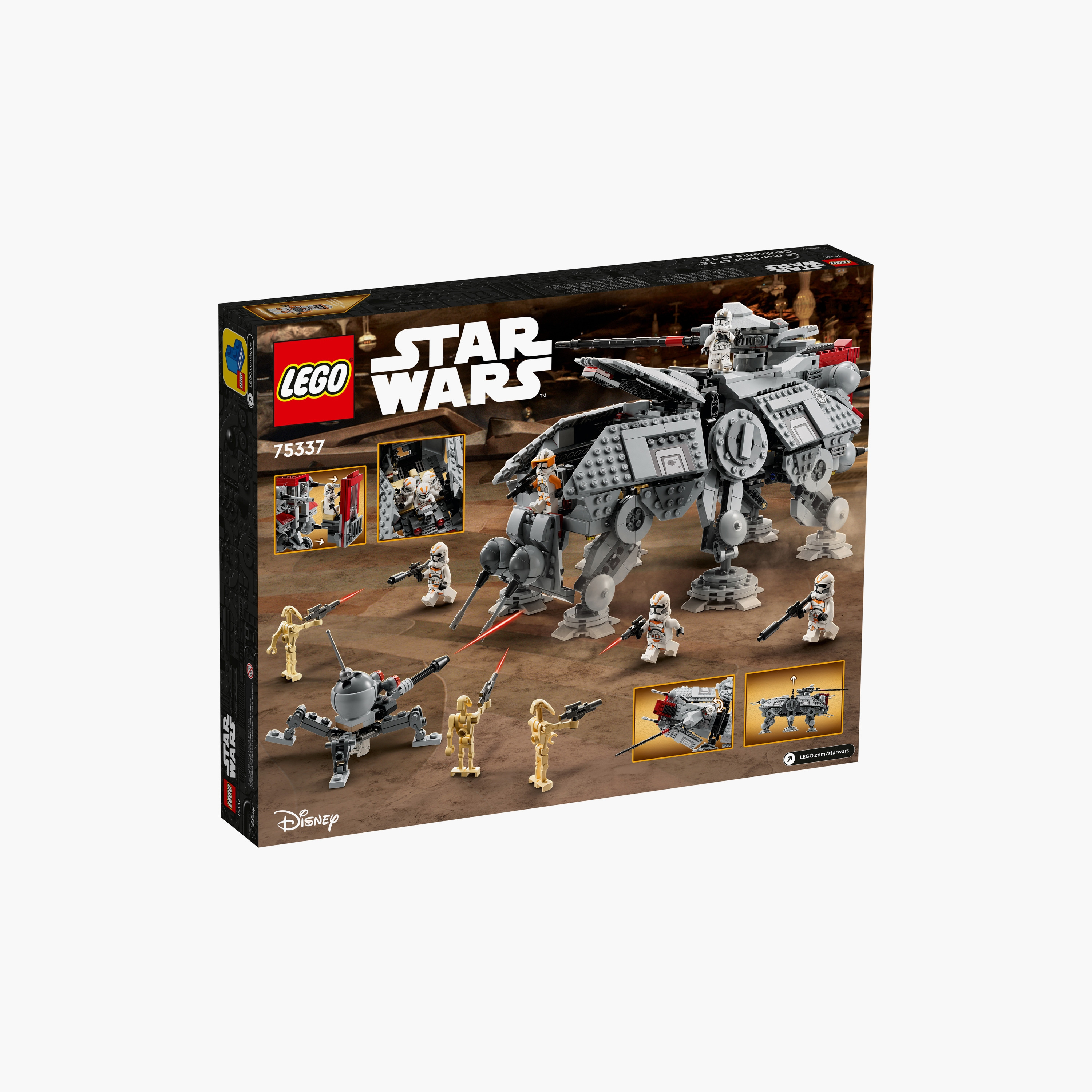 LEGO® Star Wars™ AT-TE™ Walker 75337 Building Kit (1,082 Pieces)-toys-buildingblocks-blocks-image-9