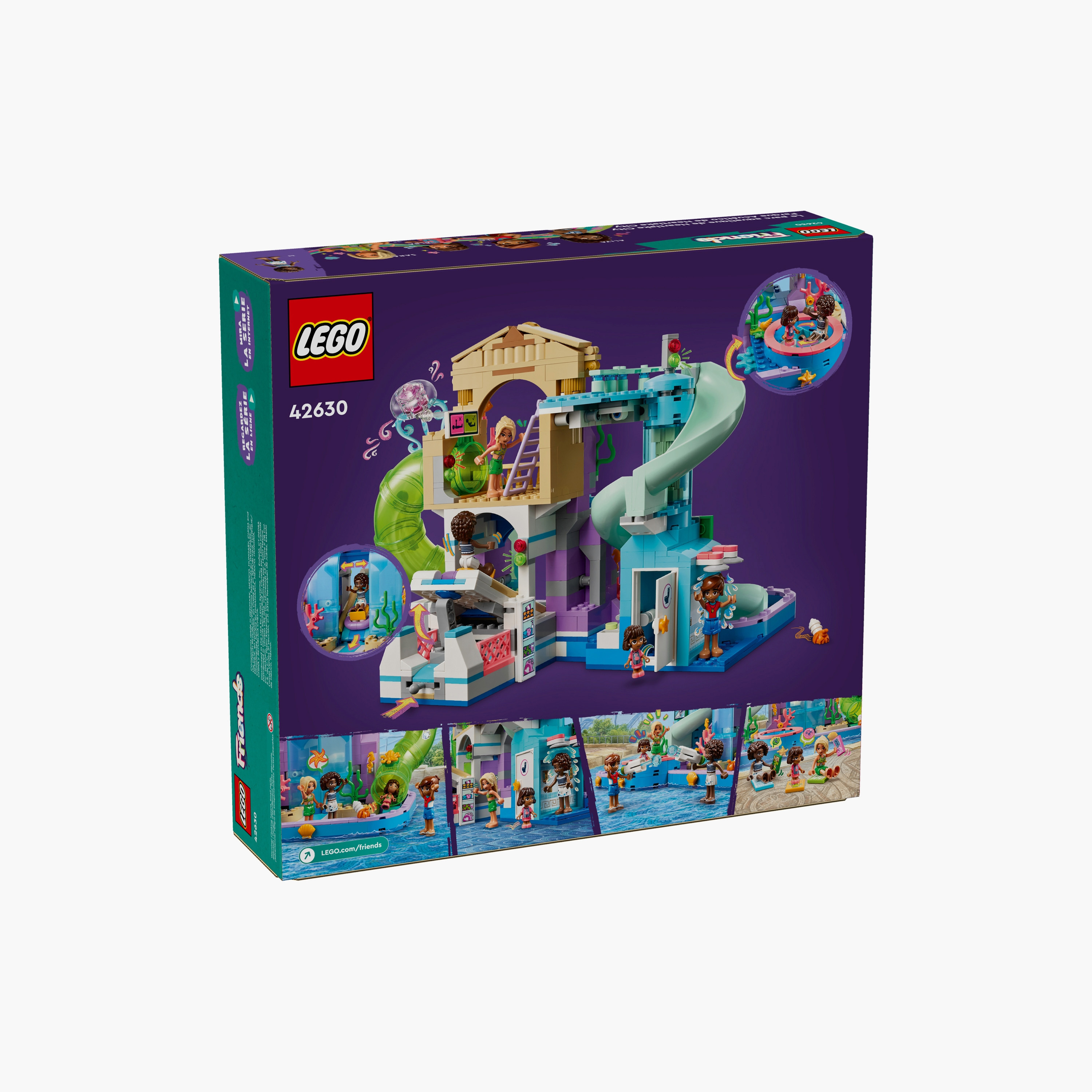 مجموعة لعب حديقة الألعاب المائية في هارت ليك سيتي 42630 من LEGO® Friends-toys-buildingblocks-blocks-image-12