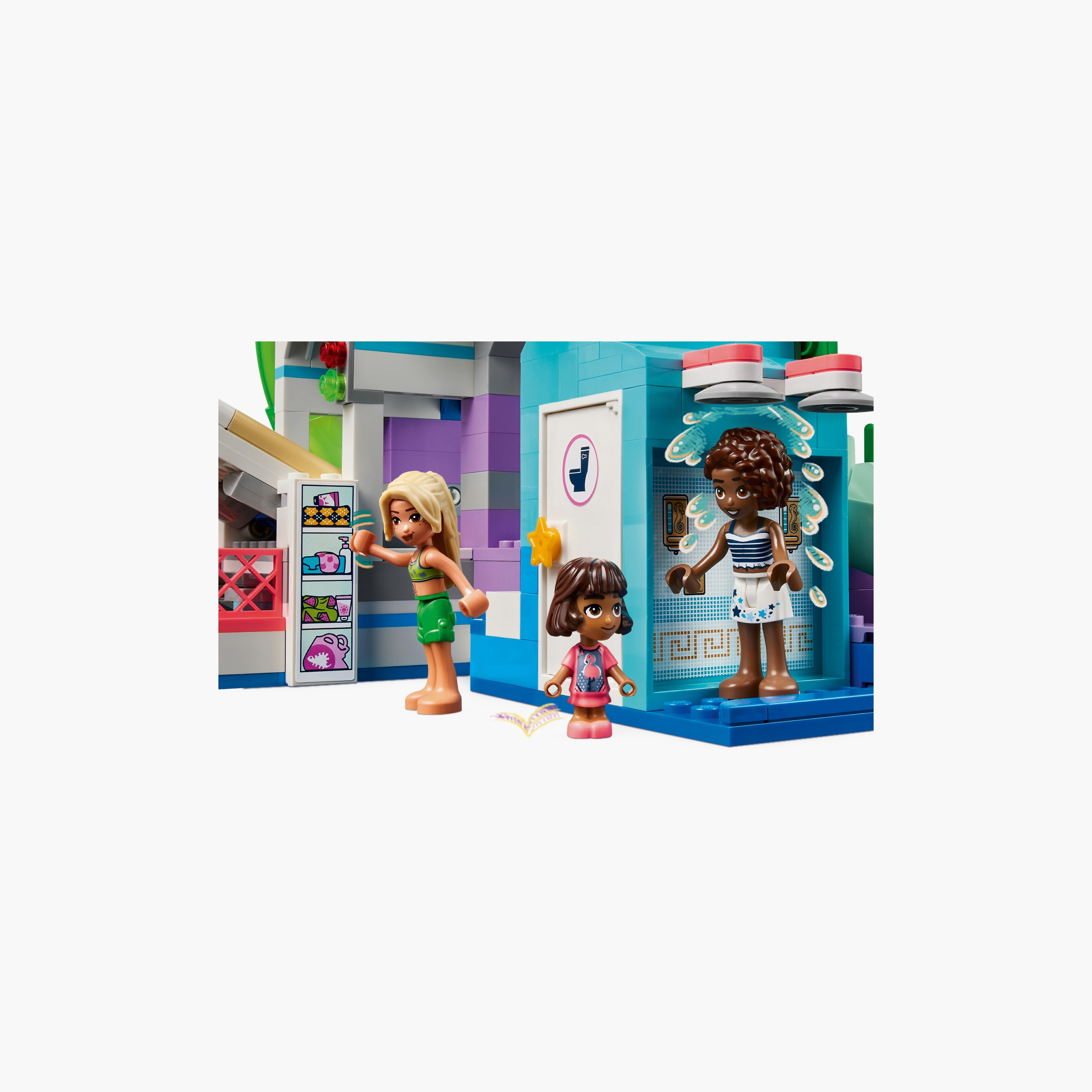 مجموعة لعب حديقة الألعاب المائية في هارت ليك سيتي 42630 من LEGO® Friends-toys-buildingblocks-blocks-image-8