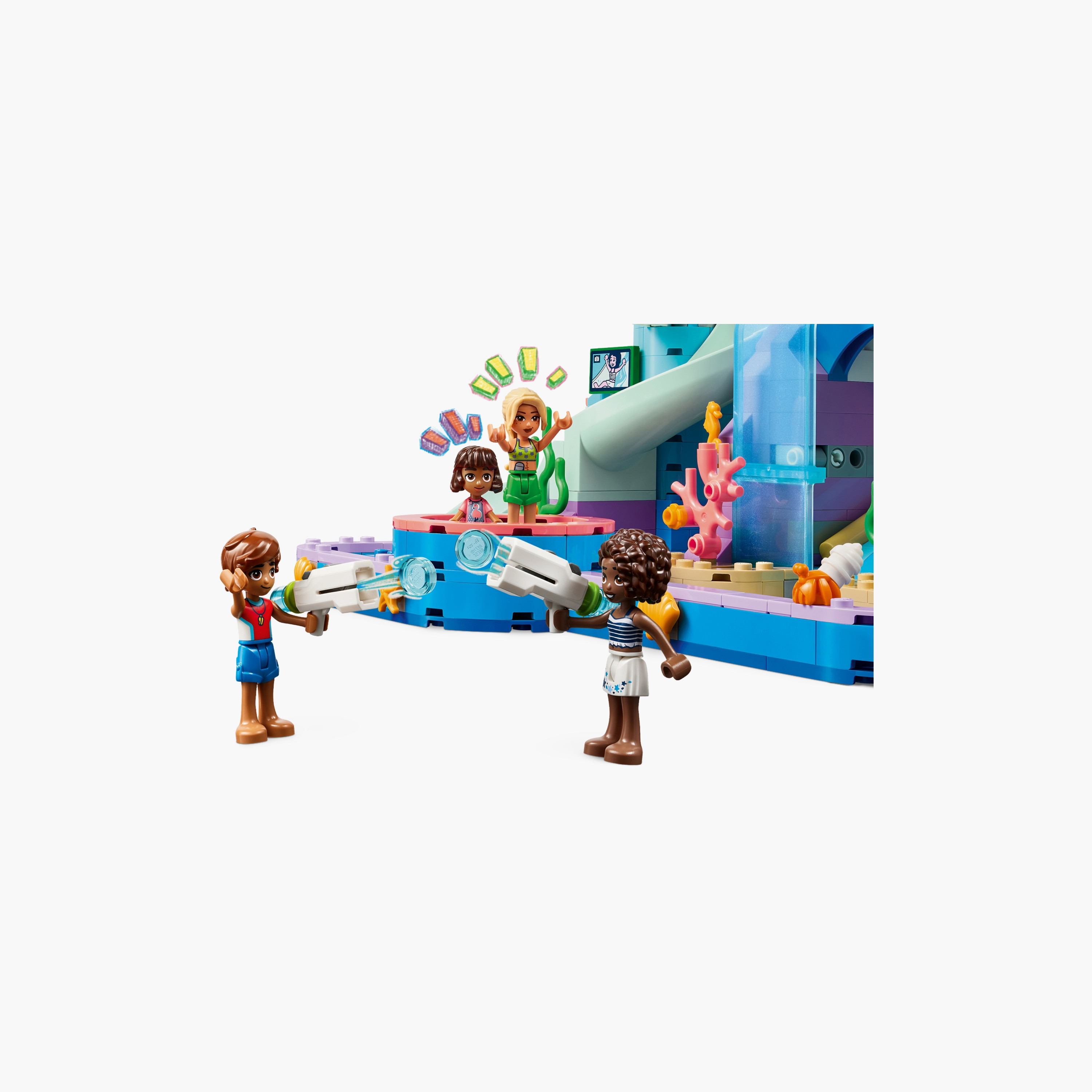 مجموعة لعب حديقة الألعاب المائية في هارت ليك سيتي 42630 من LEGO® Friends-toys-buildingblocks-blocks-image-9