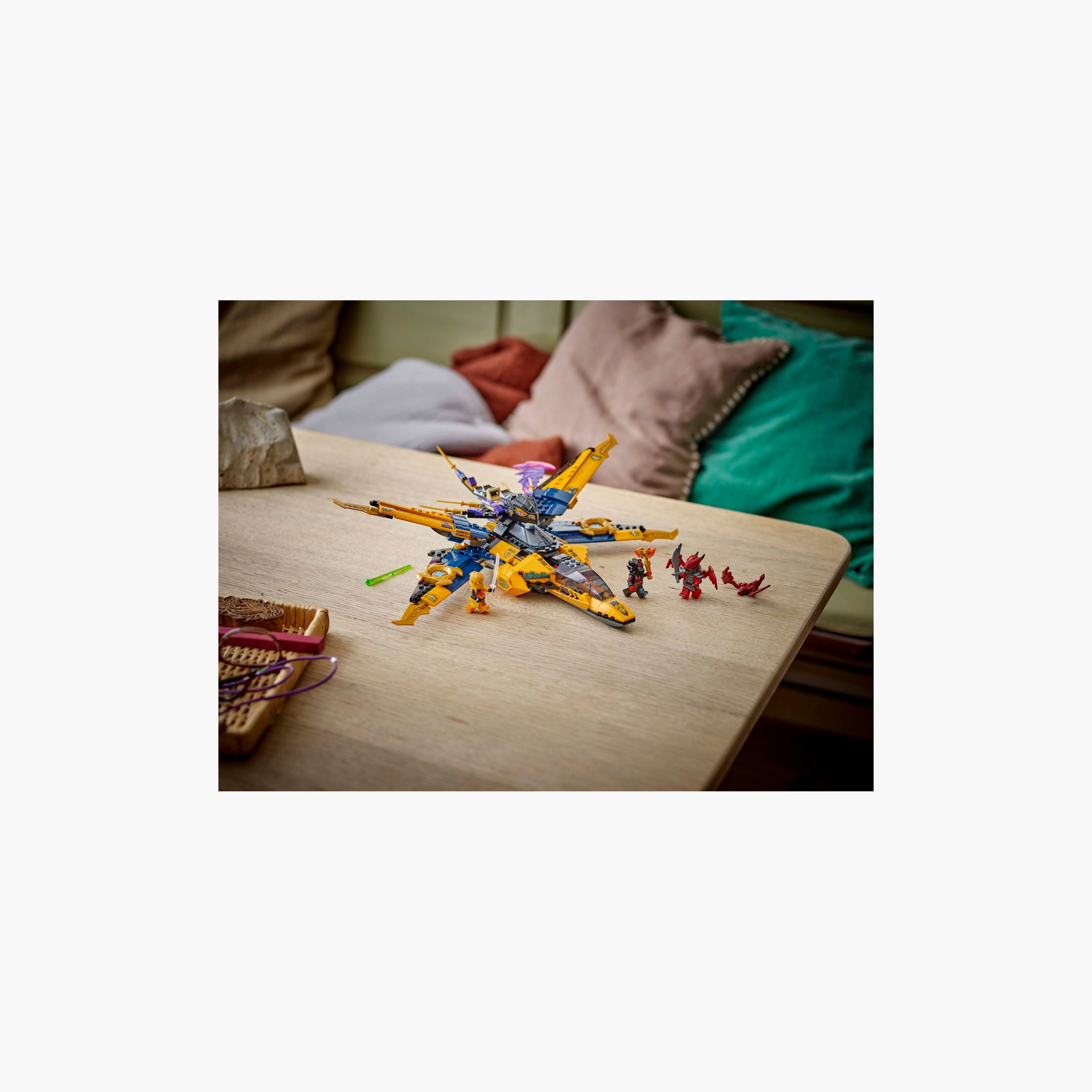 LEGO® NINJAGO® Ras and Arin’s Super Storm Jet Toy 71833-toys-buildingblocks-blocks-image-10