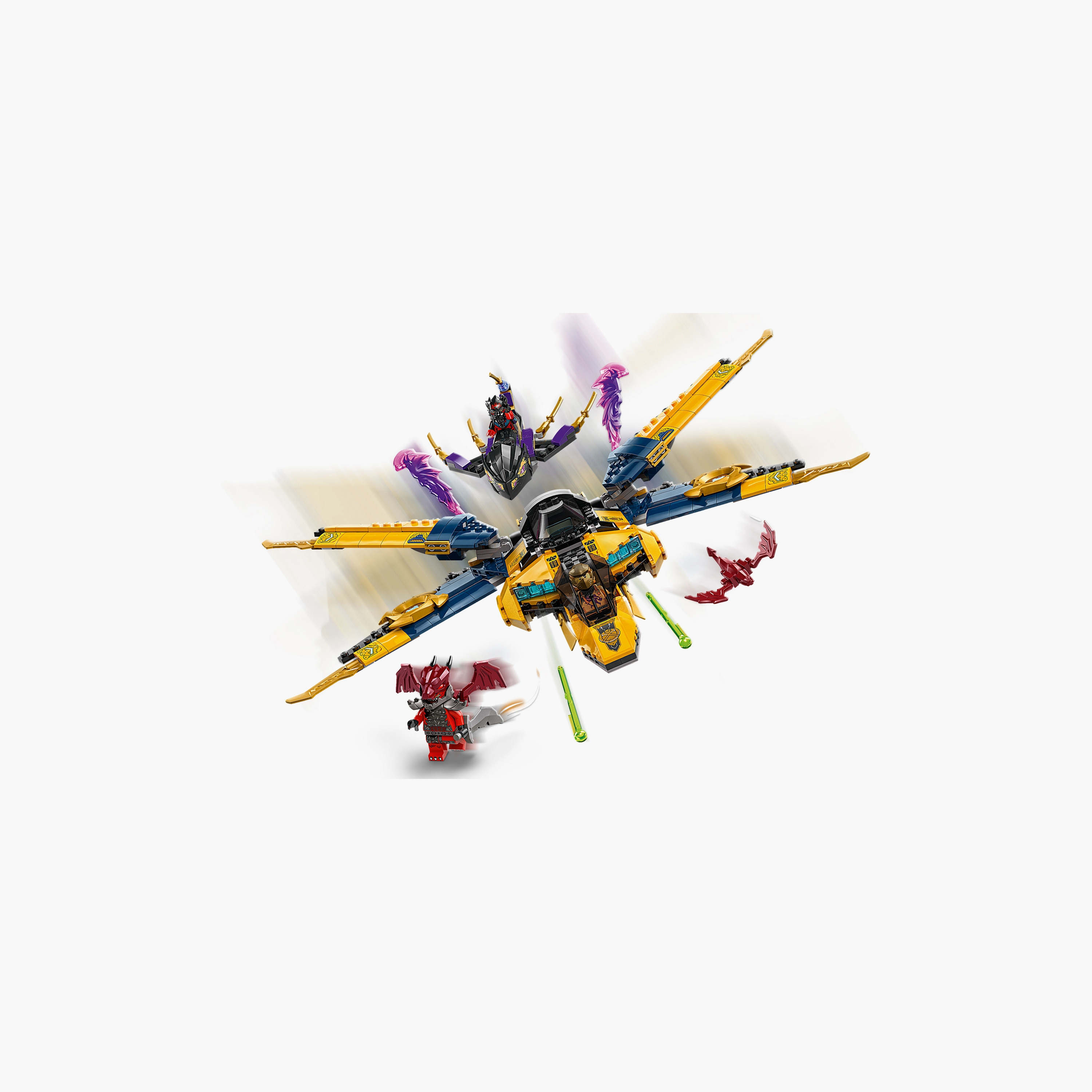 LEGO® NINJAGO® Ras and Arin’s Super Storm Jet Toy 71833-toys-buildingblocks-blocks-image-4