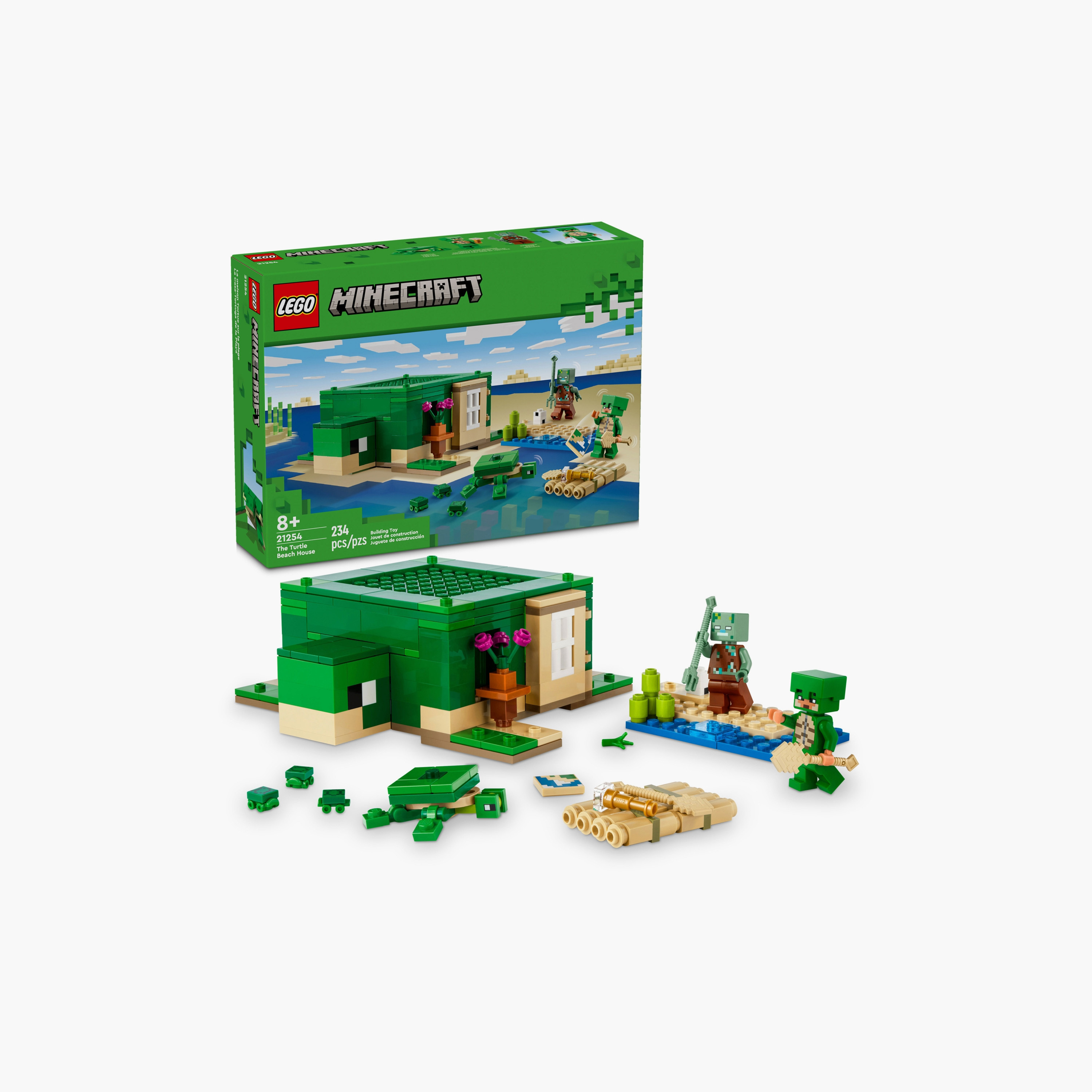 نموذج بيت السلحفاة البحري 21254 من LEGO® Minecraft®‎-toys-buildingblocks-blocks-image-8
