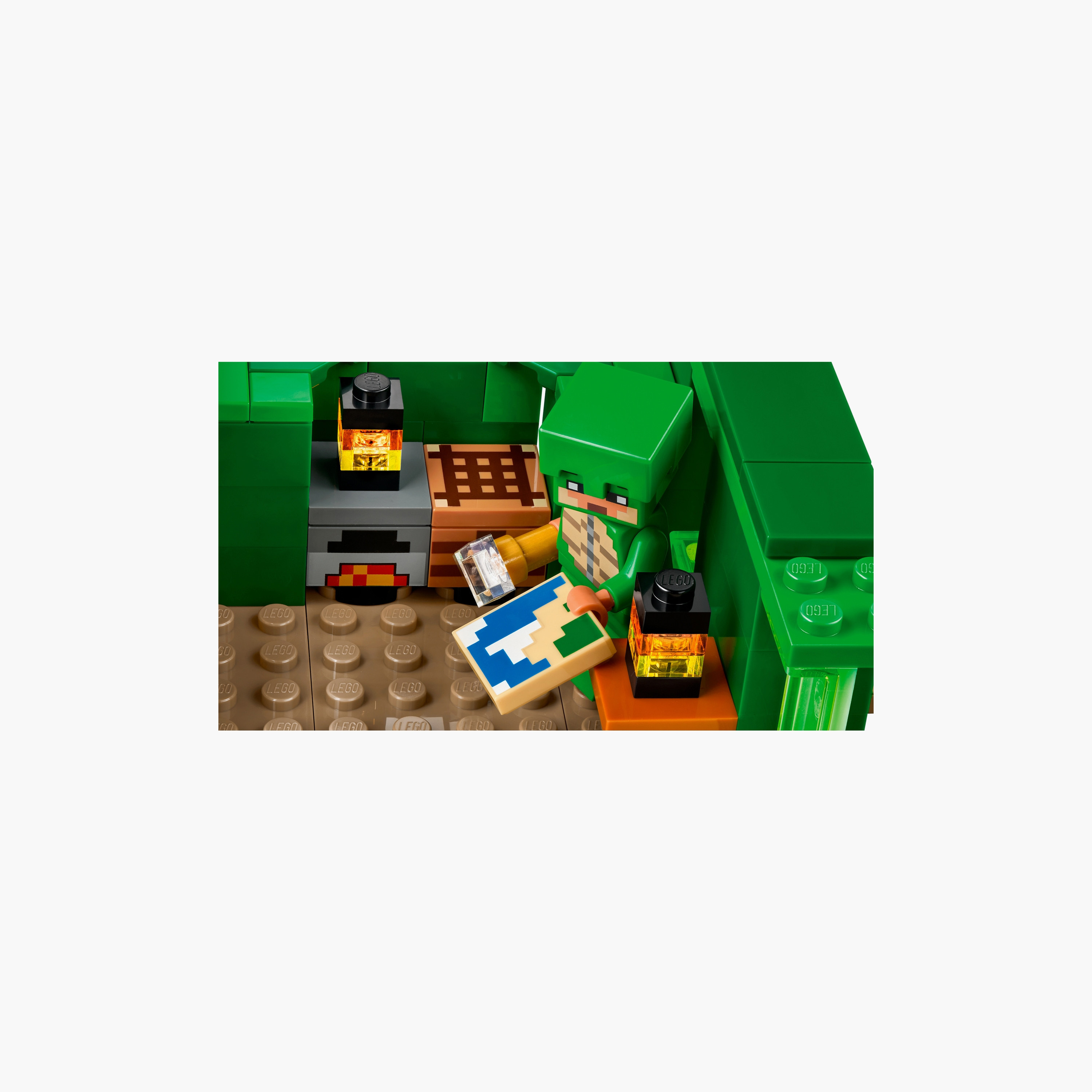 نموذج بيت السلحفاة البحري 21254 من LEGO® Minecraft®‎-toys-buildingblocks-blocks-image-4