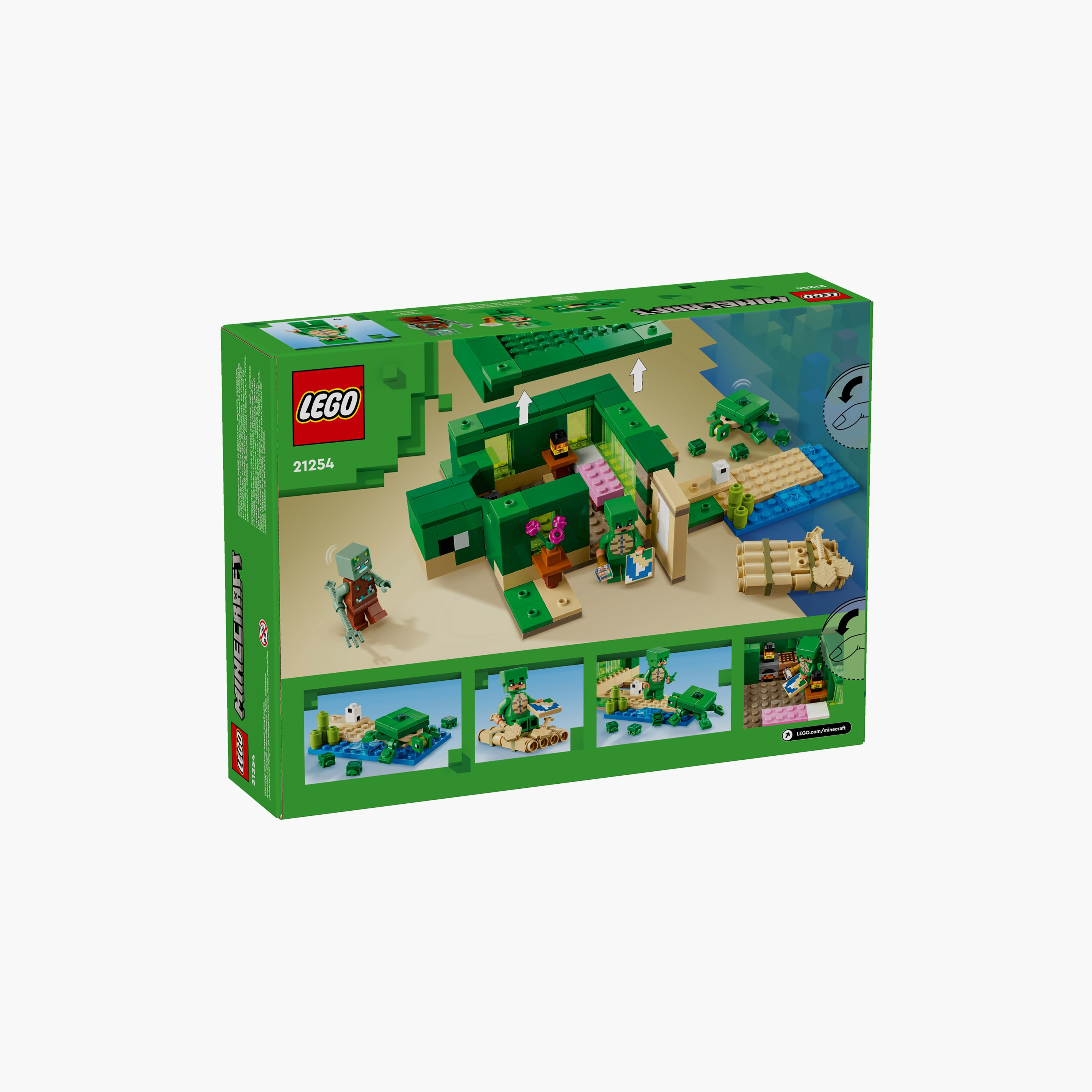 نموذج بيت السلحفاة البحري 21254 من LEGO® Minecraft®‎-toys-buildingblocks-blocks-image-2