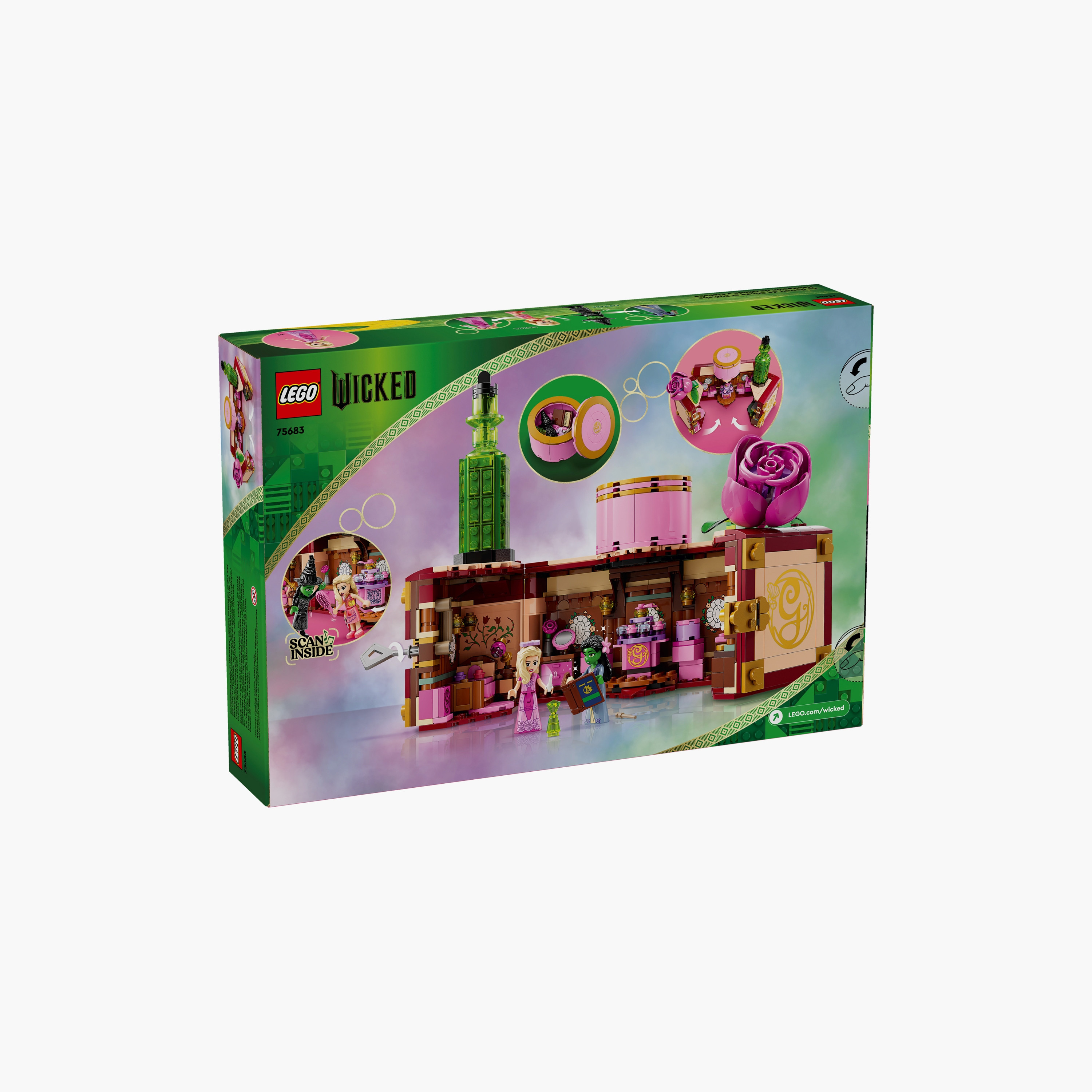 LEGO® Wicked Glinda & Elphaba’s Dormitory Collectible Toy Model 75683-toys-buildingblocks-blocks-image-12