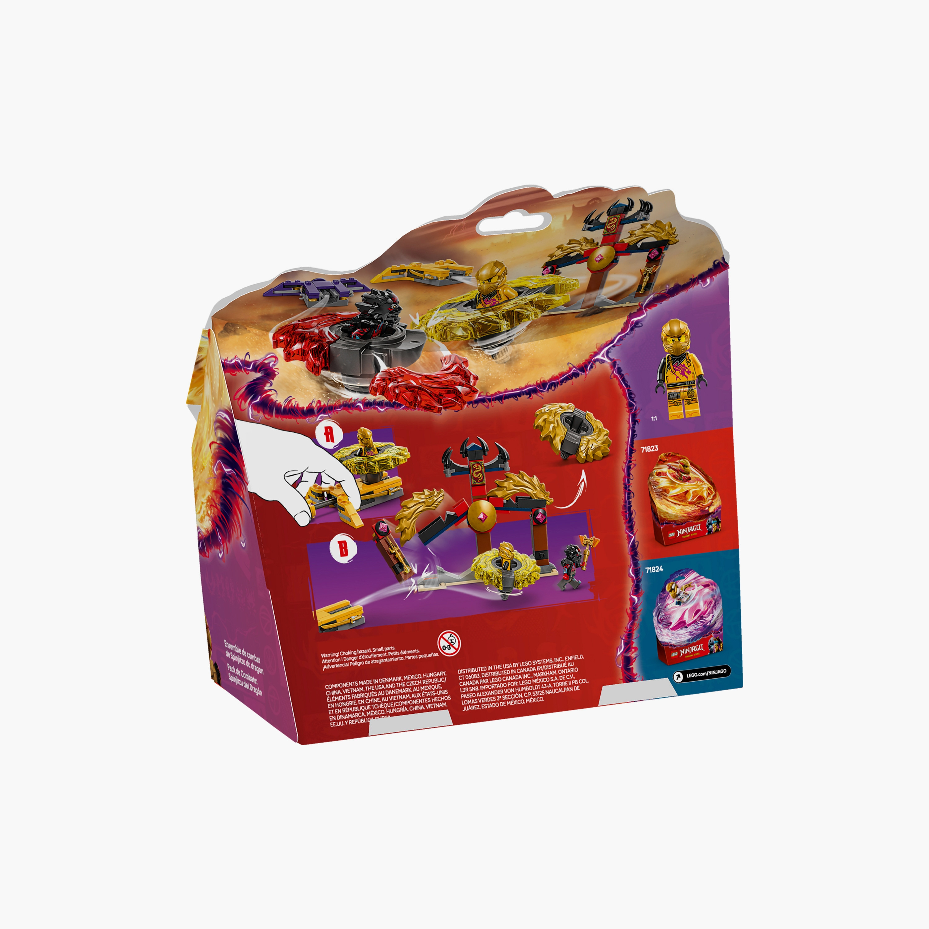 LEGO® NINJAGO® Dragon Spinjitzu Battle Pack Action Toy Set 71826-toys-buildingblocks-blocks-image-9