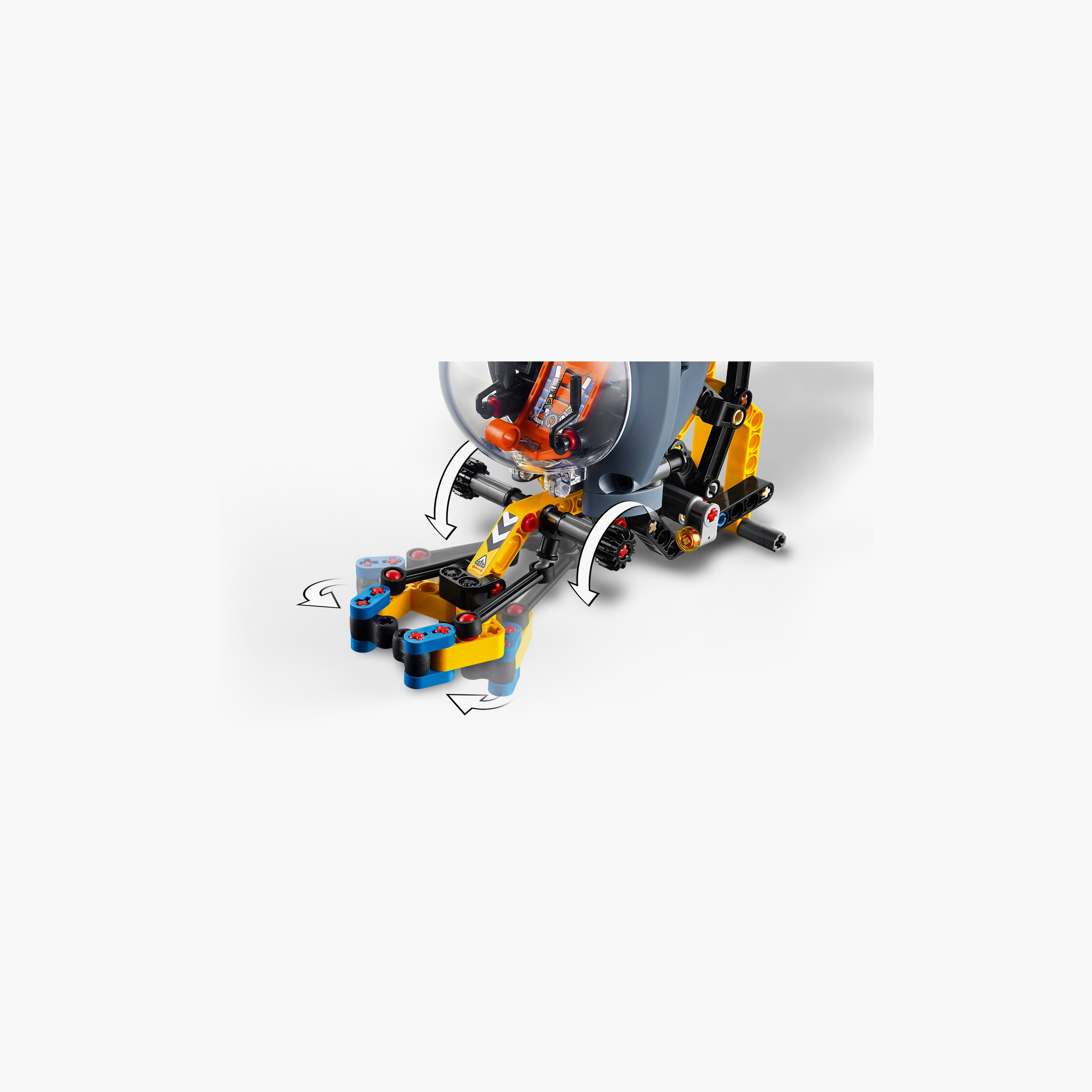 LEGO® Technic Deep-Sea Research Submarine Toy Set 42201-toys-buildingblocks-blocks-image-11
